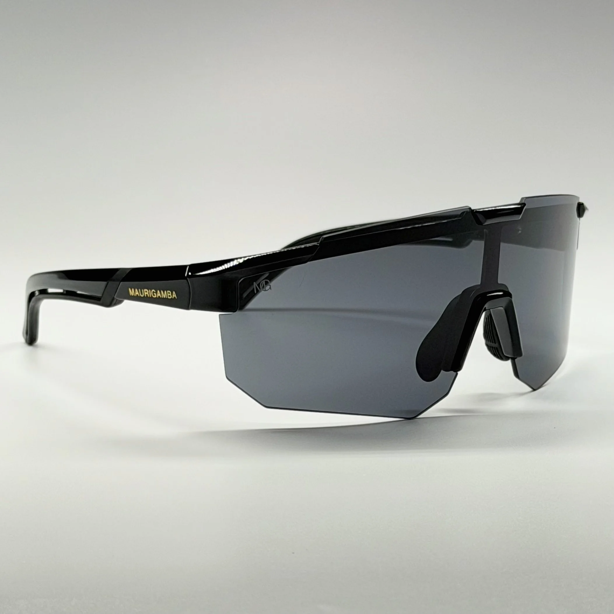 Architectural Shield Design · Lightweight Comfort · Contemporary Performance Luxury Eyewear