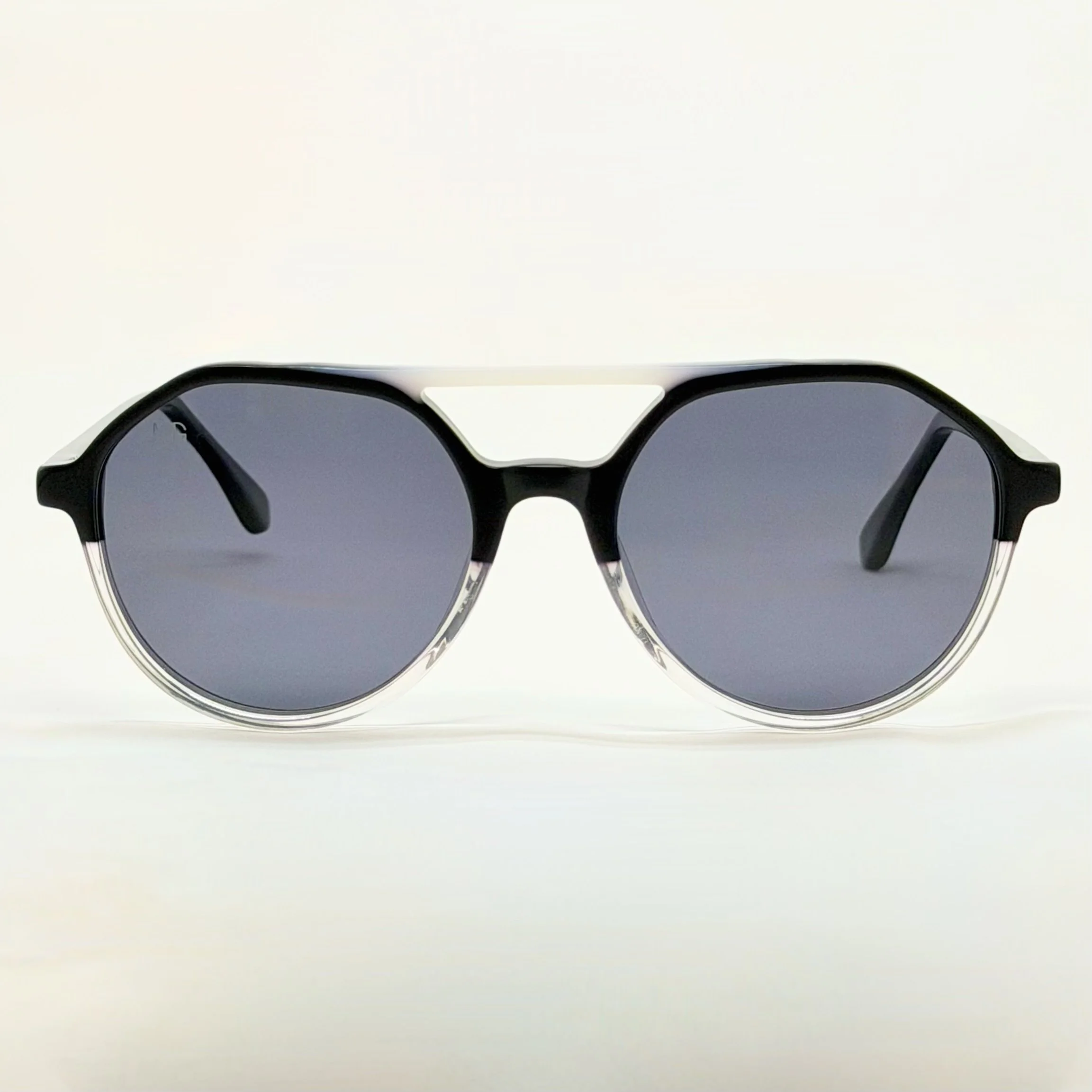MauriGamba Nidia Black & Crystal Frame Dark Lens Women’s Luxury Designer Sunglasses