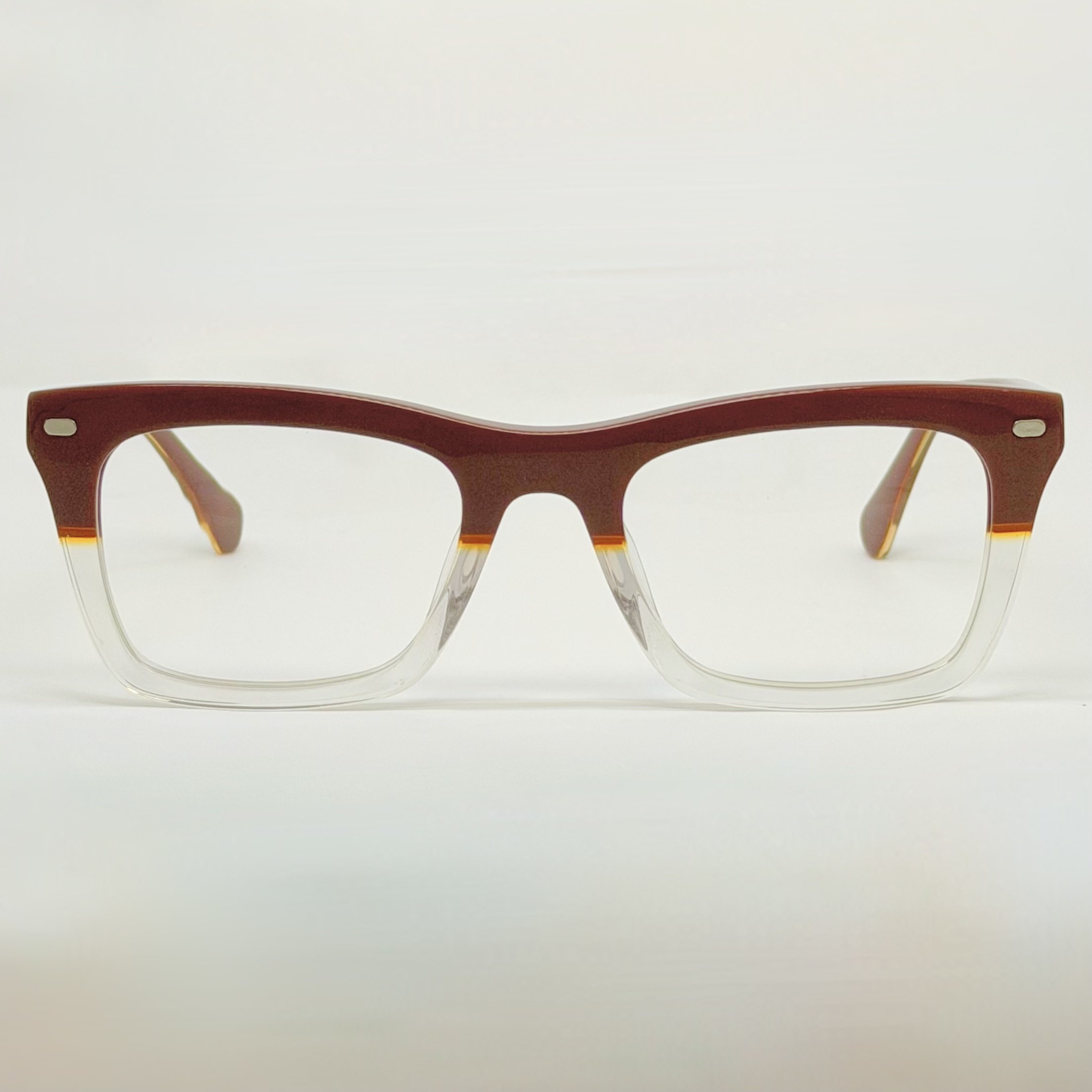 Brown Crystal Frame · Women’s Optical · Magnetic Clip-On Ready