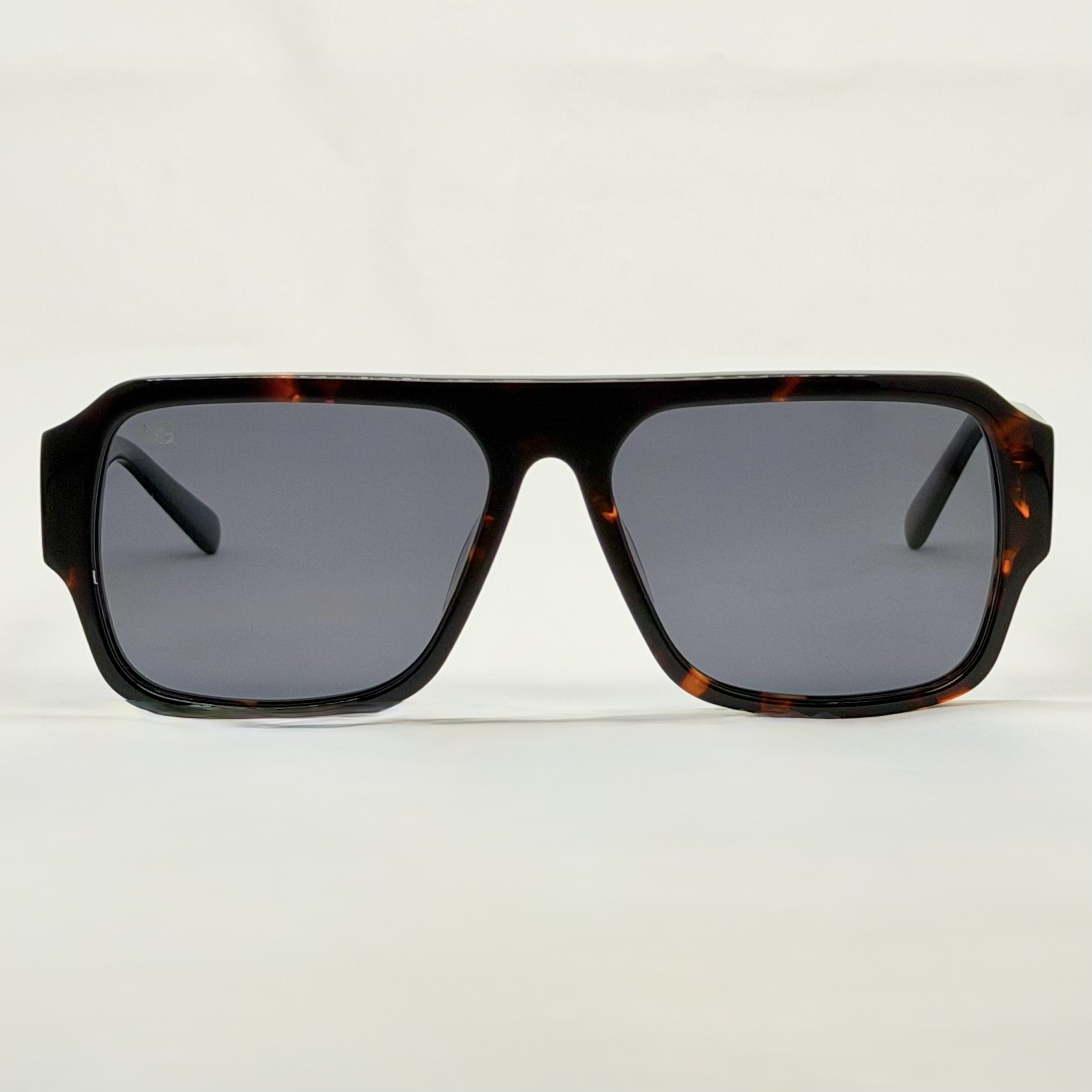 MauriGamba Giovanni Tortoise Frame Dark Lens Unisex Luxury Designer Sunglasses