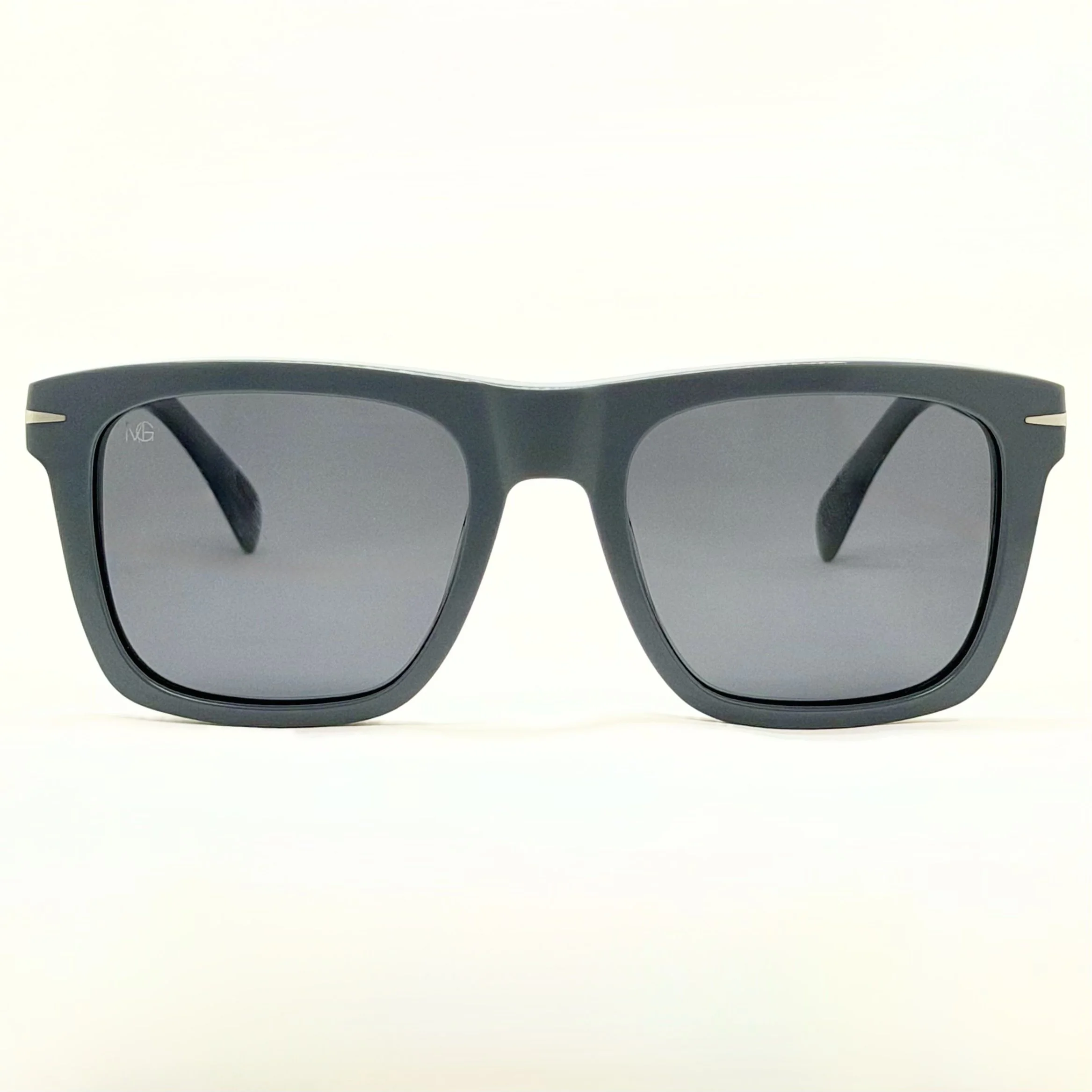 MauriGamba Luca Matte Grey Unisex Sunglasses