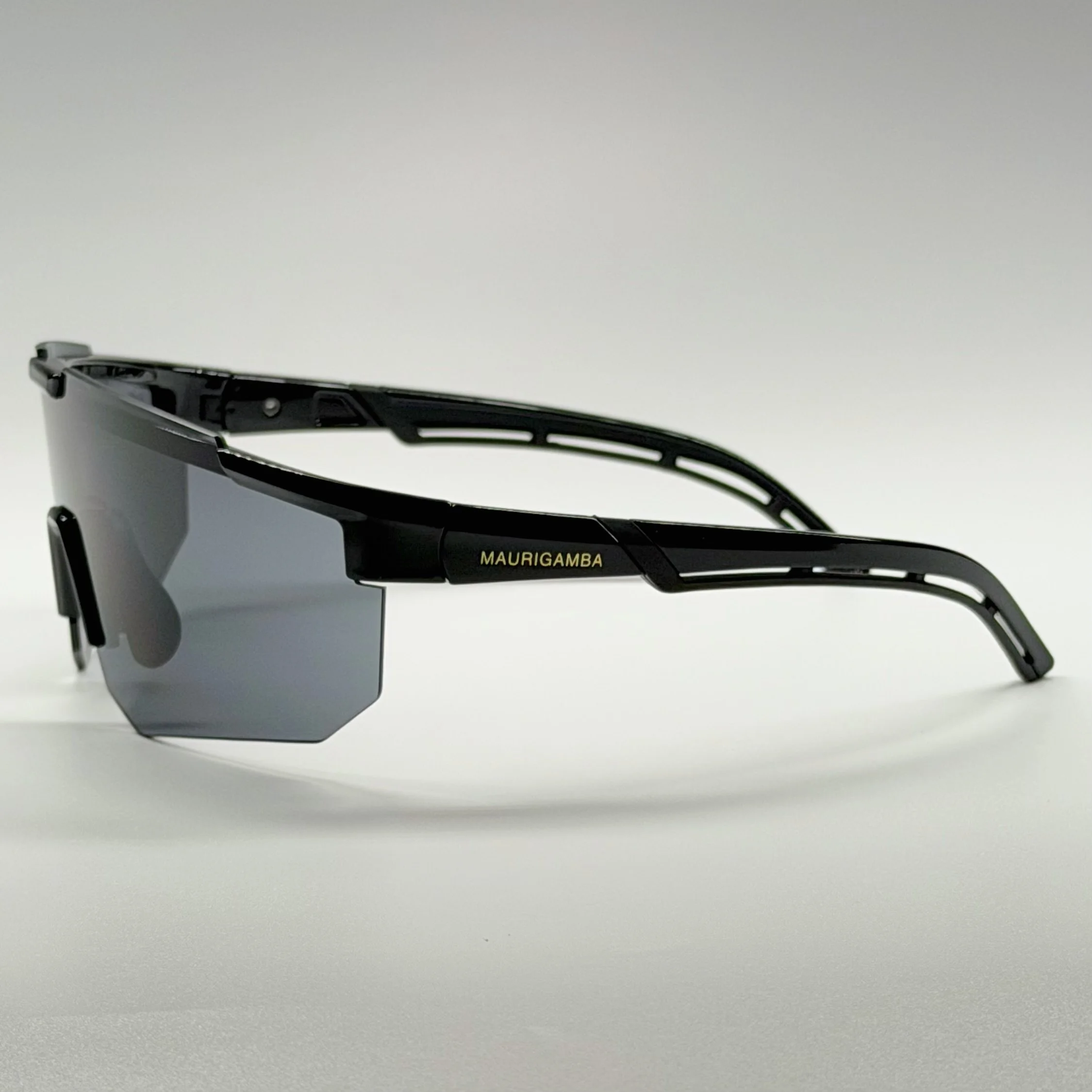 Architectural Shield Design · Lightweight Comfort · Contemporary Performance Luxury Eyewear