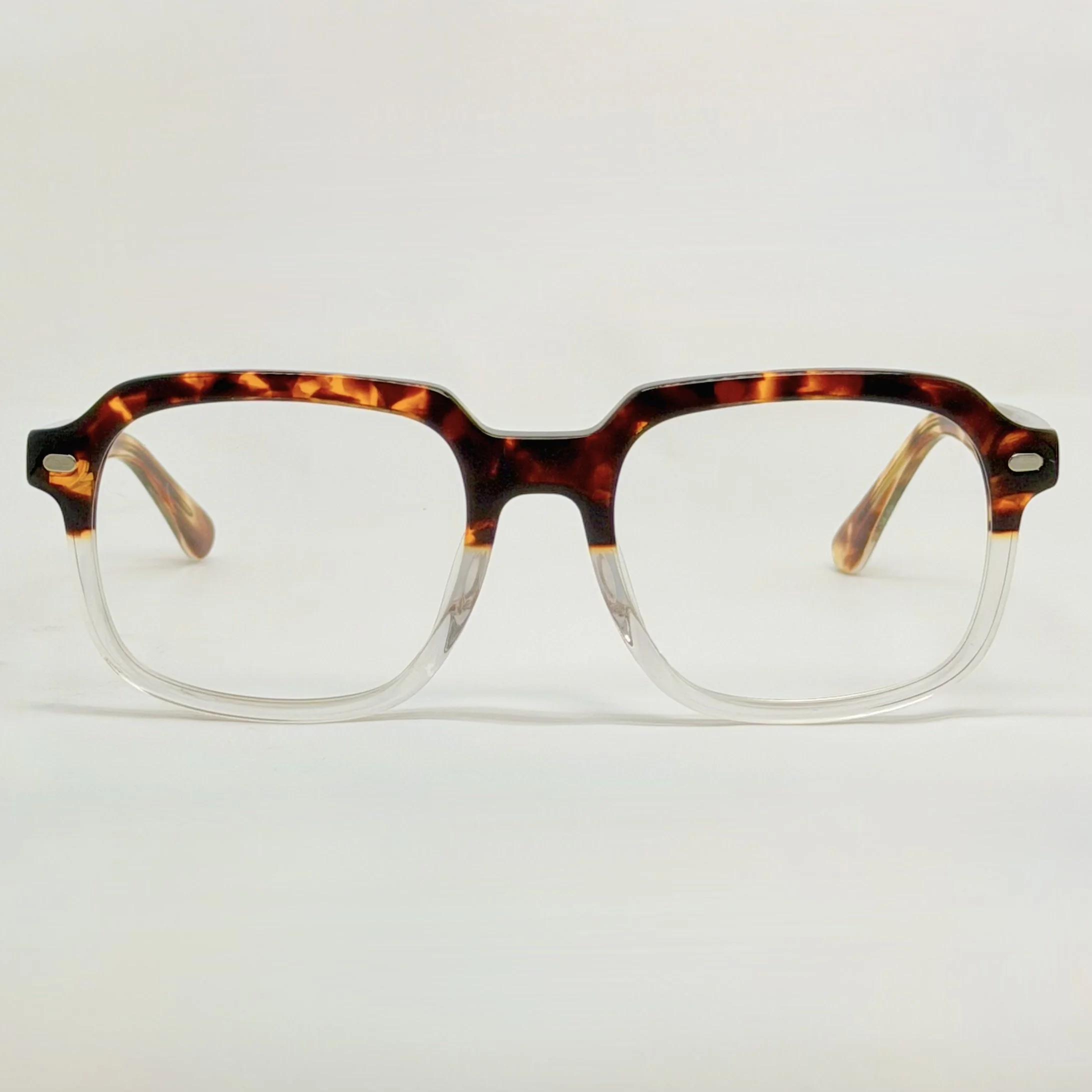 Tortoise & Crystal Frame · Magnetic Clip-On Compatible · Miguel Unisex Optical