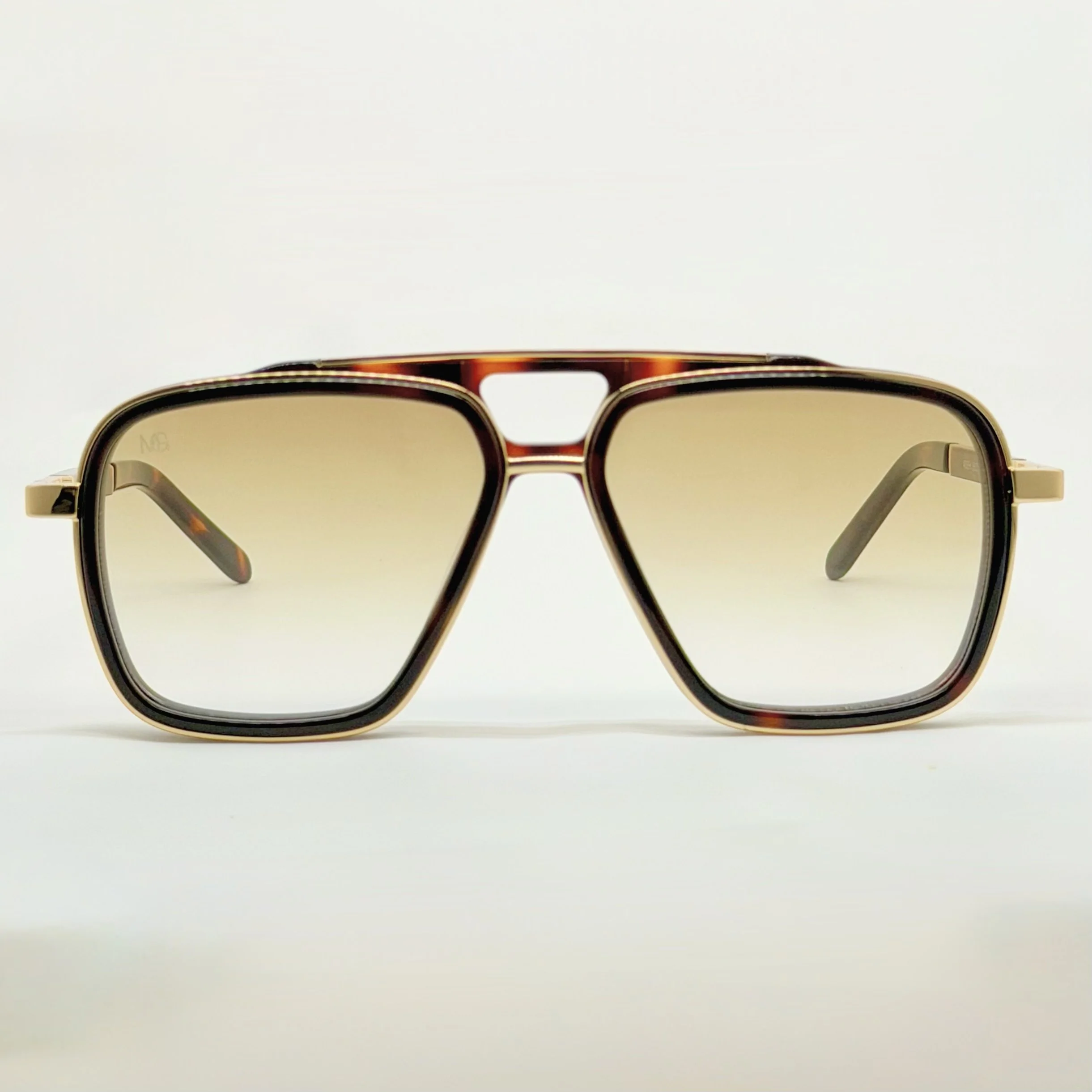 MauriGamba Vittorio Havana & Gold Unisex Sunglasses