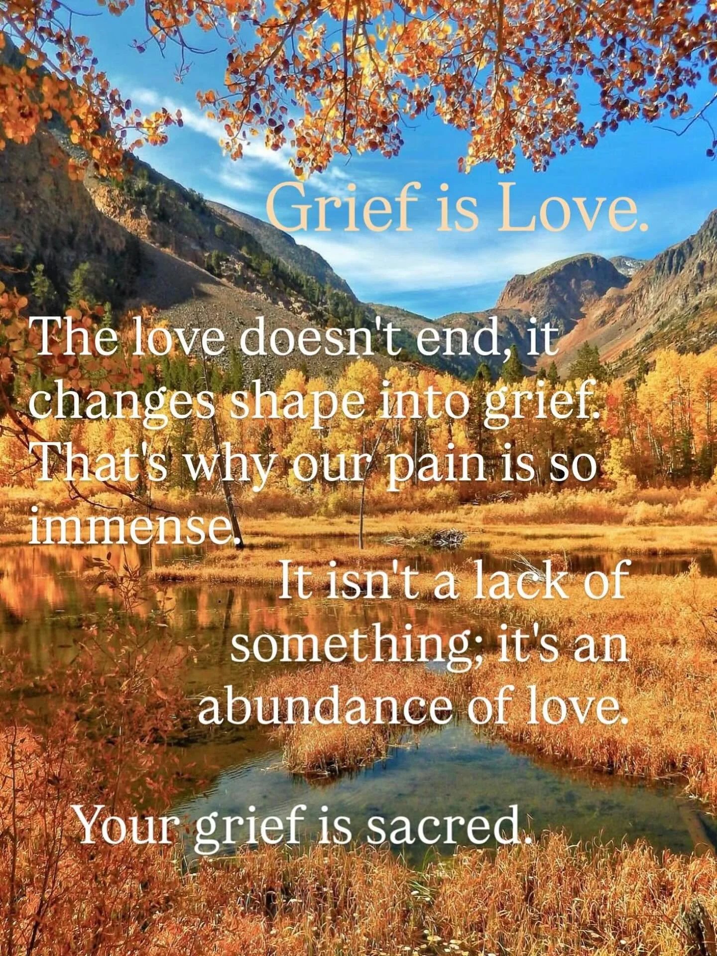 #grief #love #sacredgrief