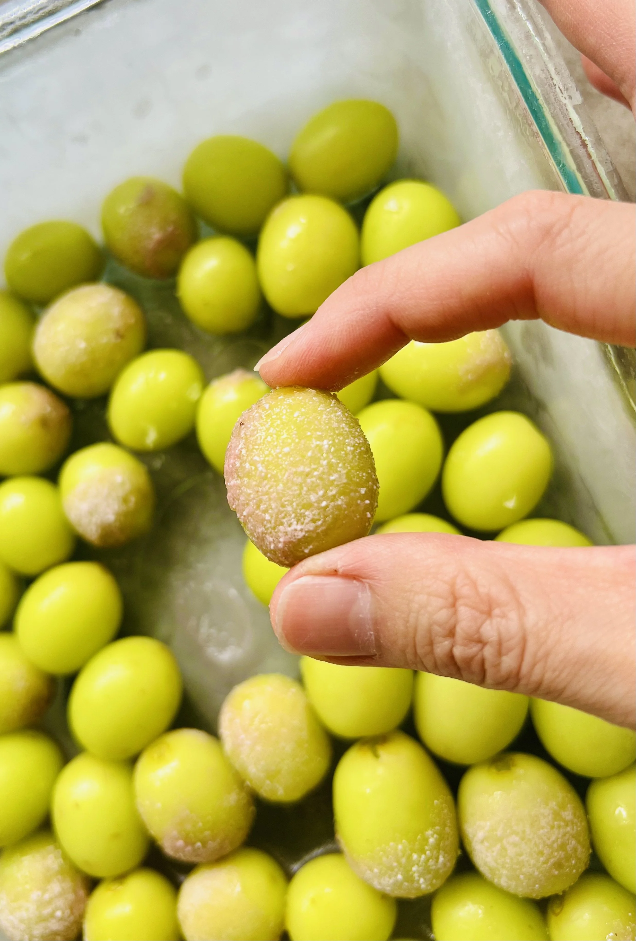 Frozen Sour Grapes That Balance Stress, Boost Energy and Hydrate Amazingly