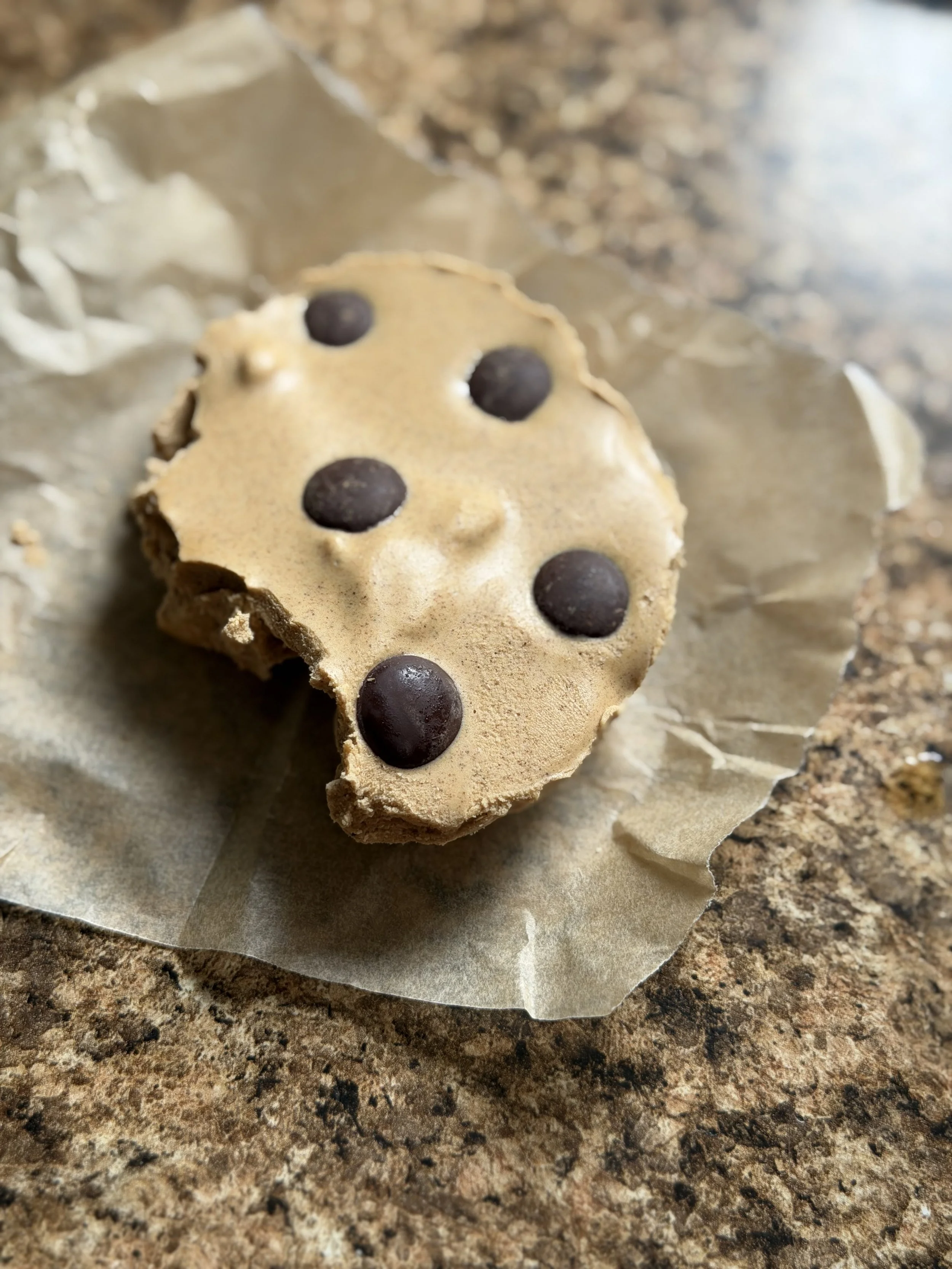 My Daily 3-Ingredient Caramel Crunch Protein Cookie