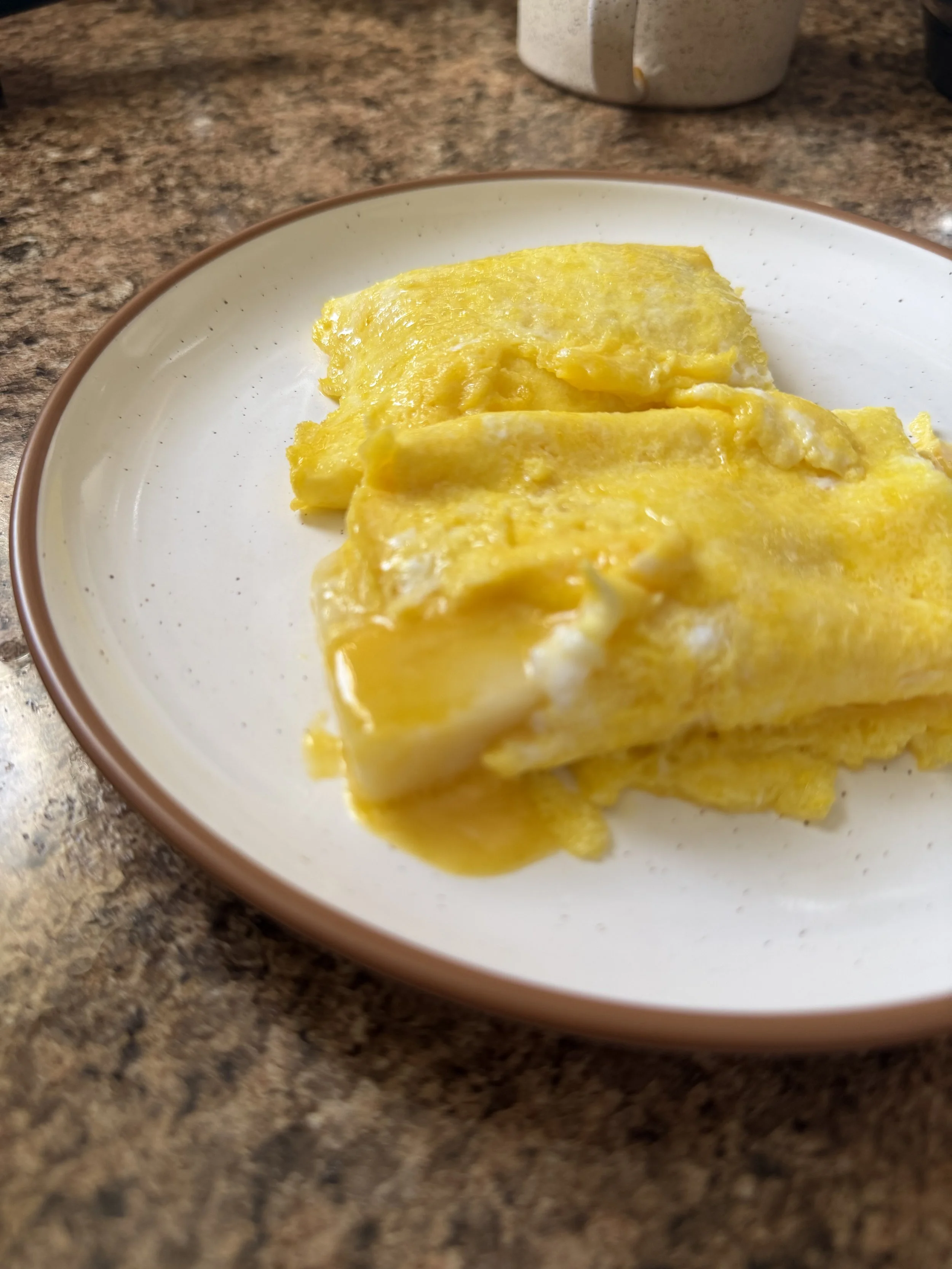 Soft French Omelette with Cheese (Beginner Friendly)