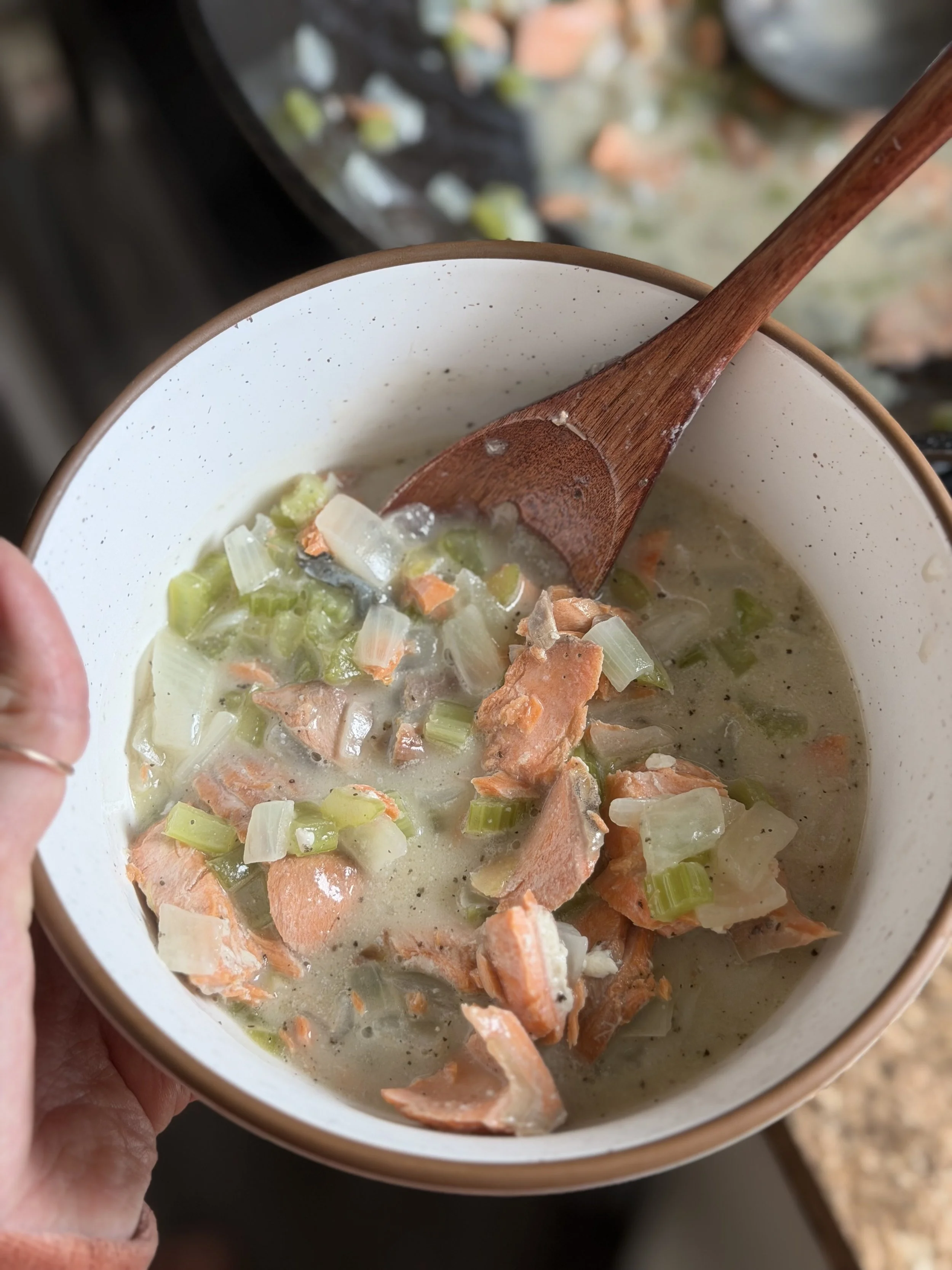 Creamy Salmon Chowder