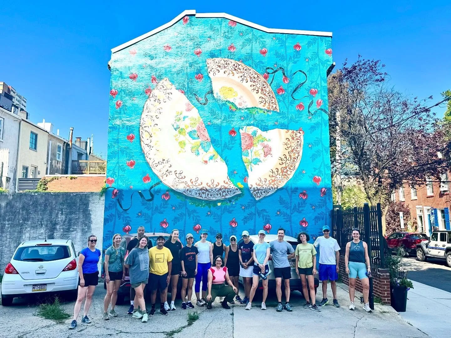 &ldquo;Pomegranates &amp; Plate Shards&rdquo; by @skovesart