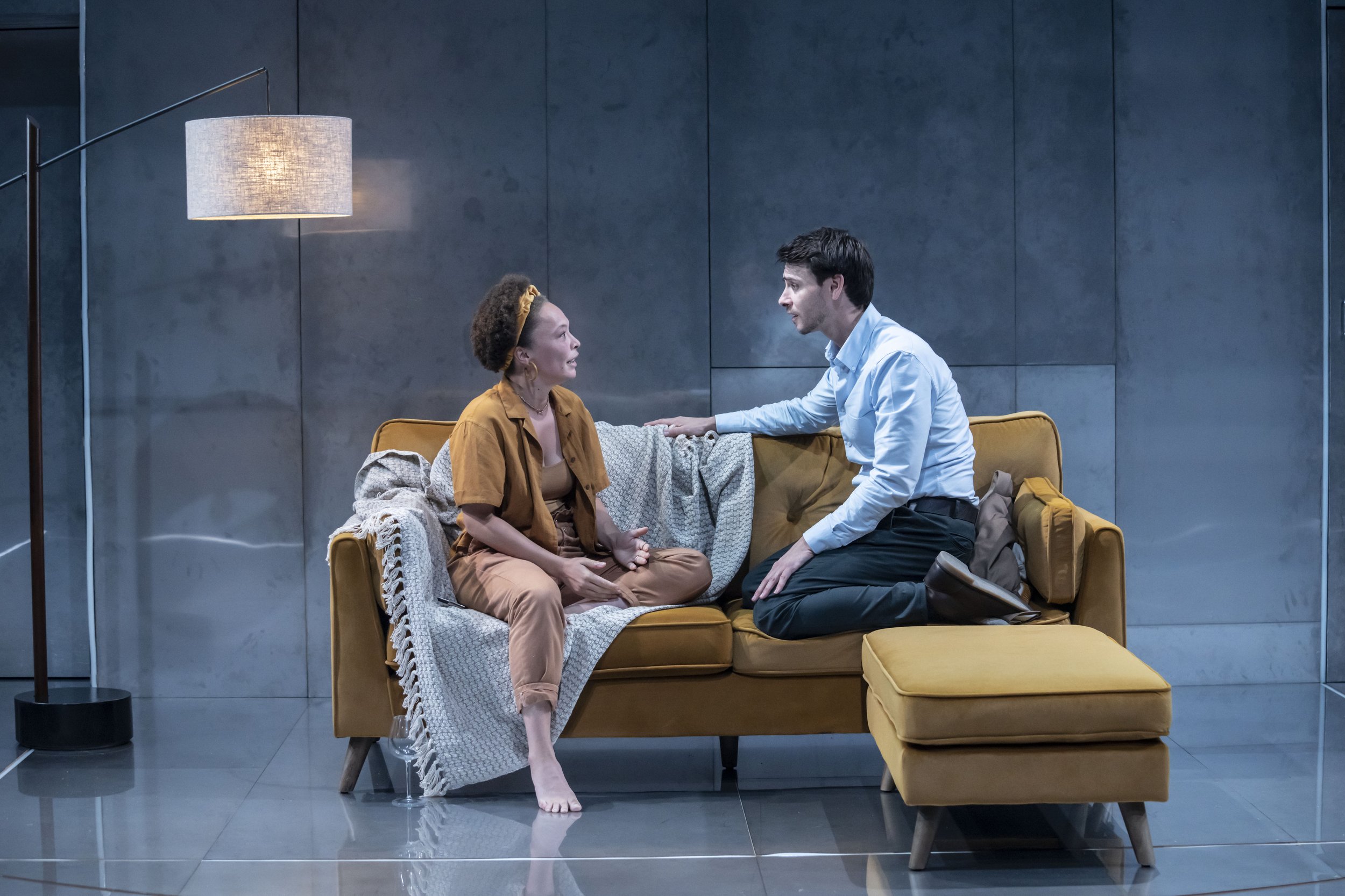 Paksie Vernon (as Kara) & Harry Lloyd (as Jim) in The Narcissist at Chichester Festival Theatre Photo Johan Persson_28102-Edit.jpg