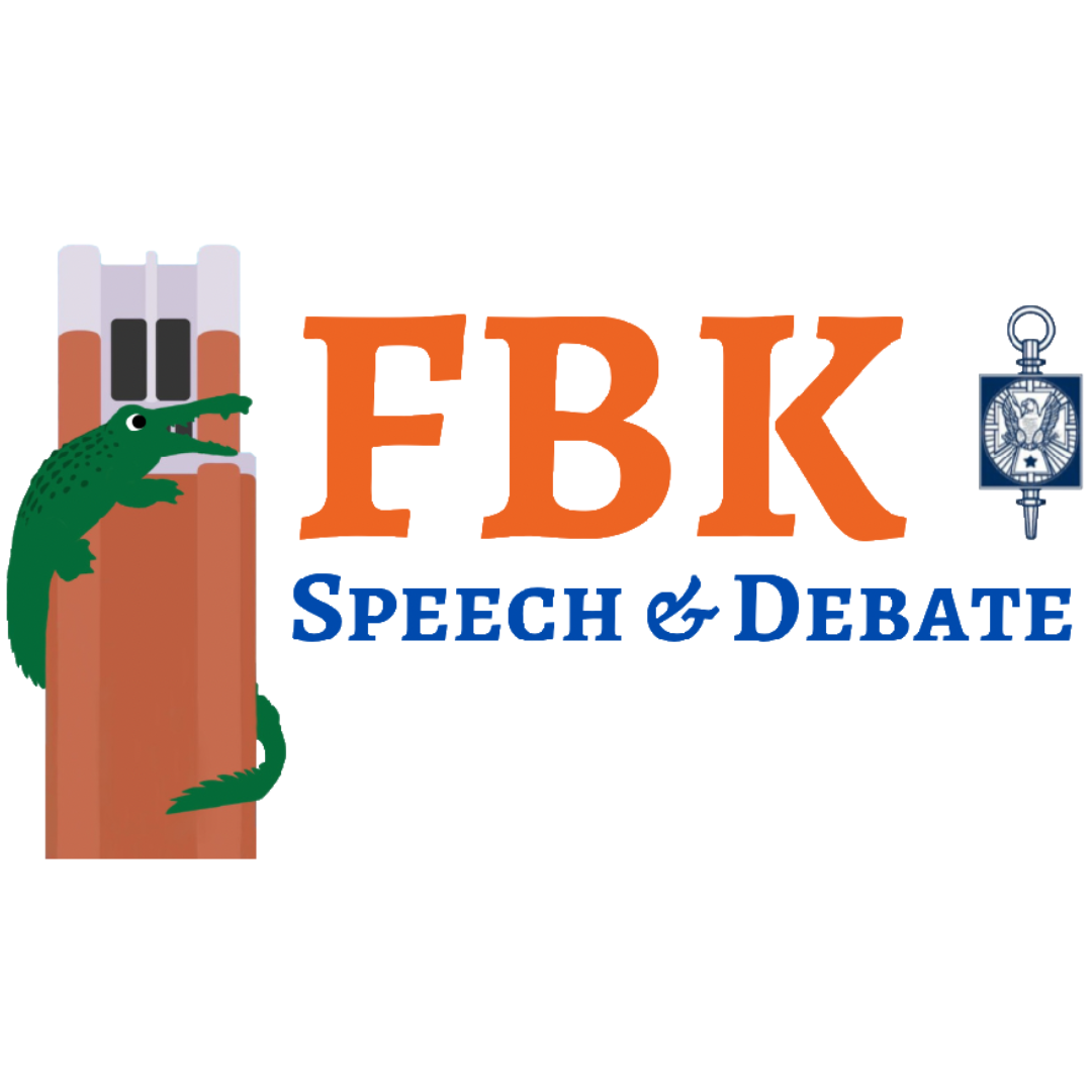 40th Annual Florida Blue Key Speech &amp; Debate Tournament