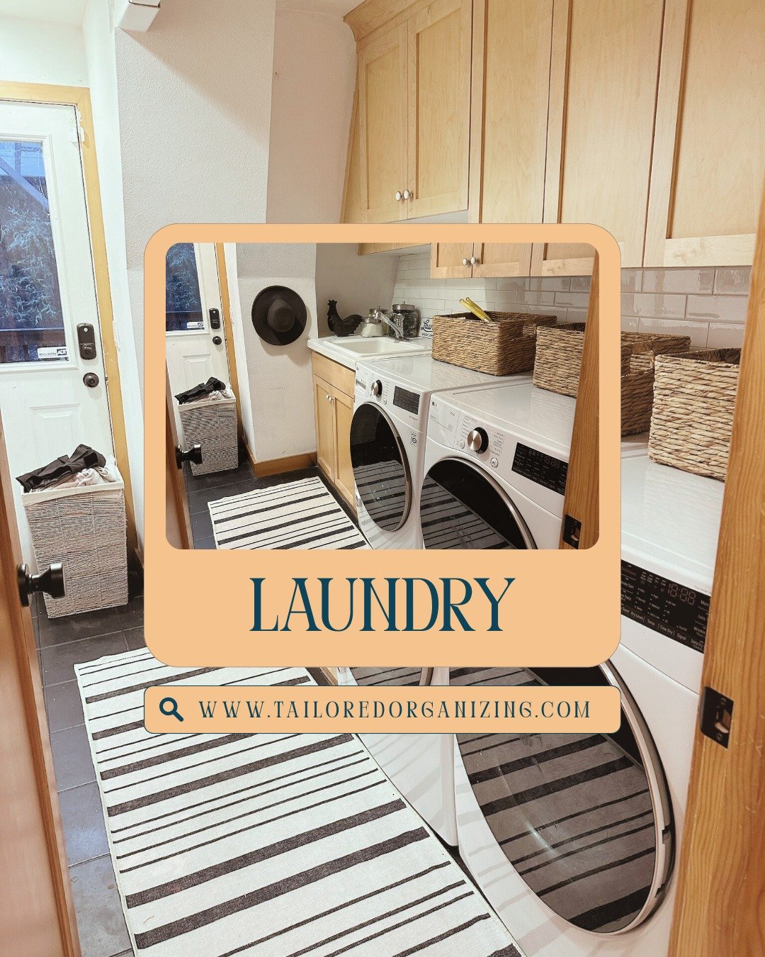 Laundry flow for families &mdash; Salem OR. Two hampers, a small supply zone, and a &lsquo;fold here&rsquo; surface makes the routine lighter. Tailored Organizing builds systems that stick. Learn more at tailoredorganizing.com.

#laundrysolutions #st