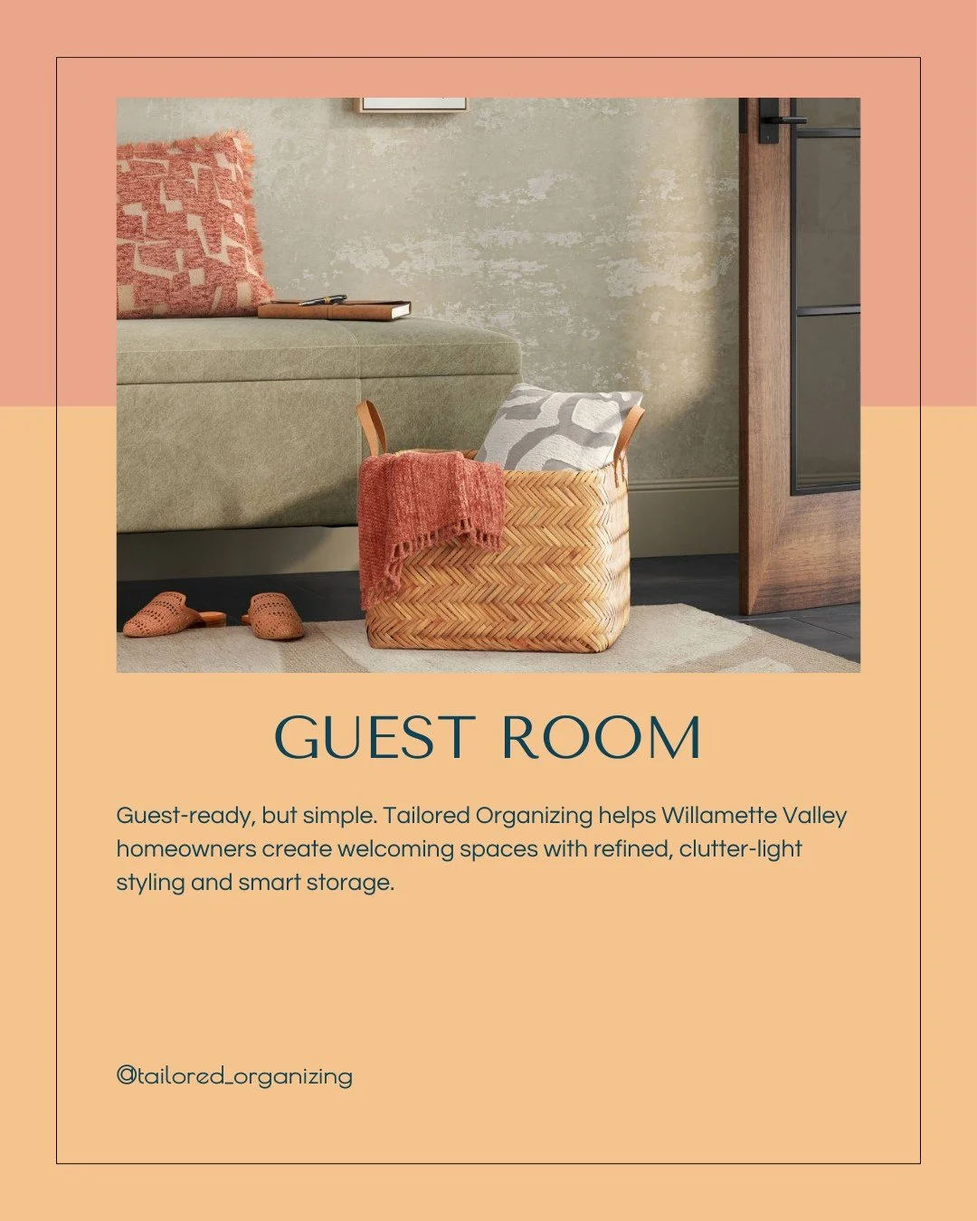 Guest-ready, but simple. Tailored Organizing helps Willamette Valley homeowners create welcoming spaces with refined, clutter-light styling and smart storage.

#straightenitup #tailoredorganizing #wegotyou #salemoregonprofessionalhomeorganizers #orga