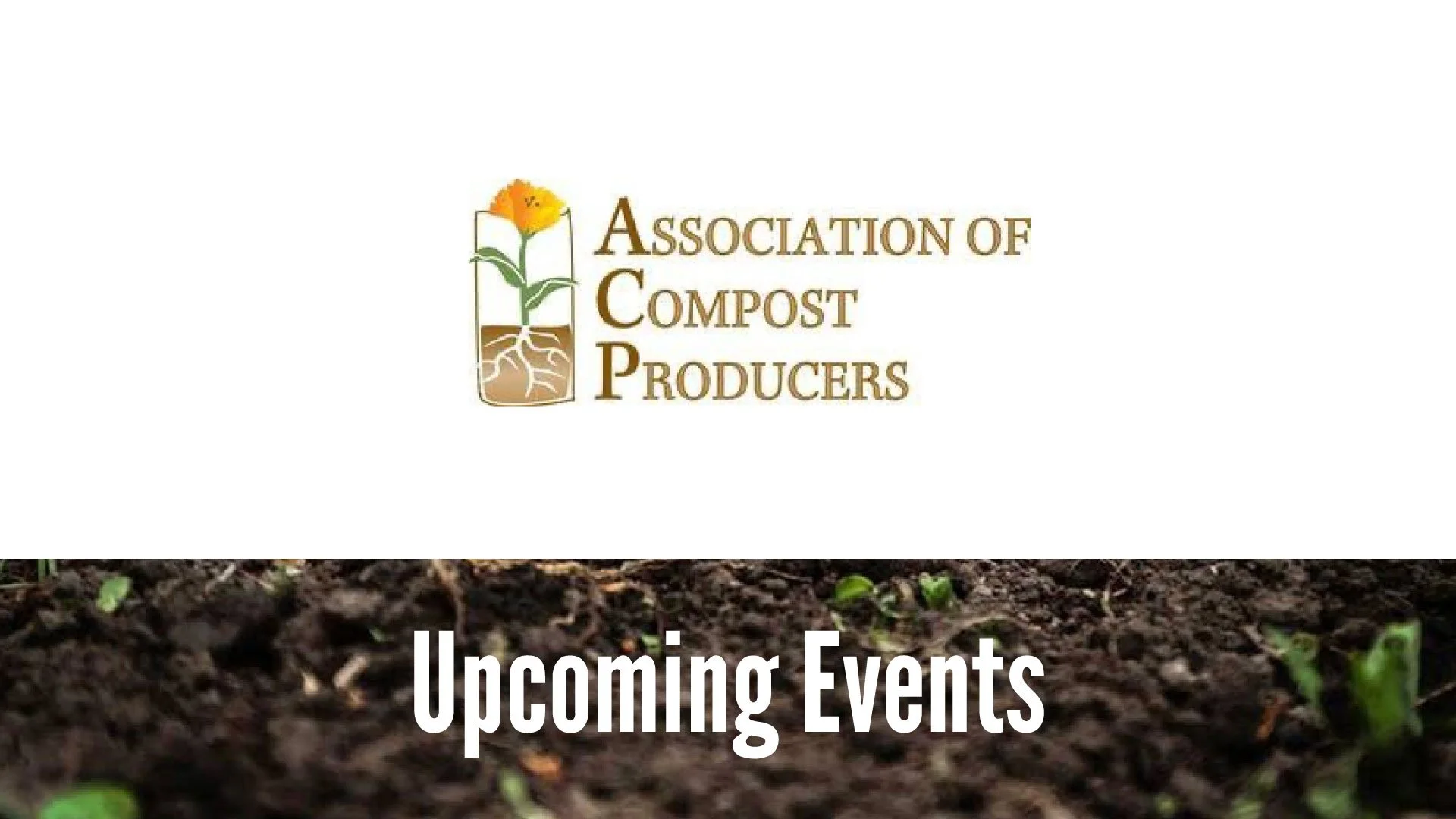 Association Compost Producers Events
