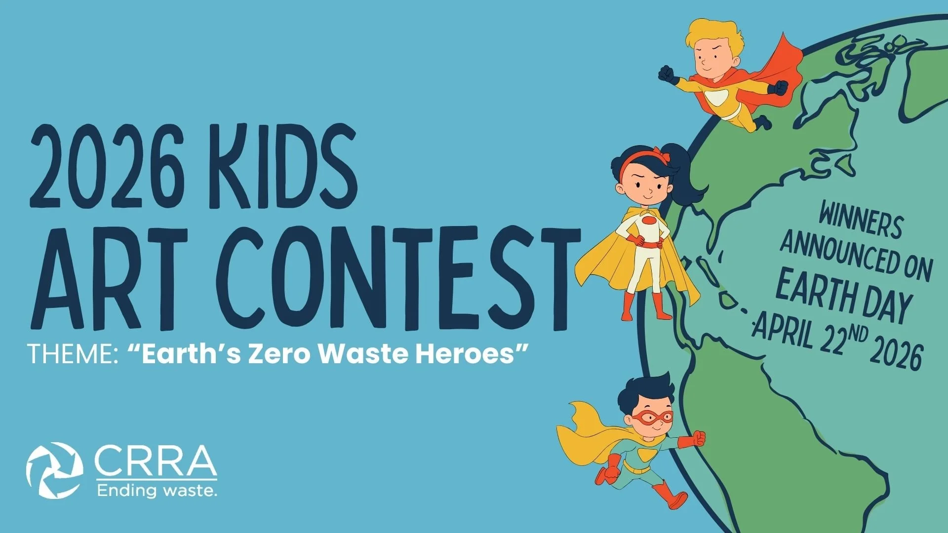 Kids Art Contest - Earth Day 2026 — California Resource Recovery ...