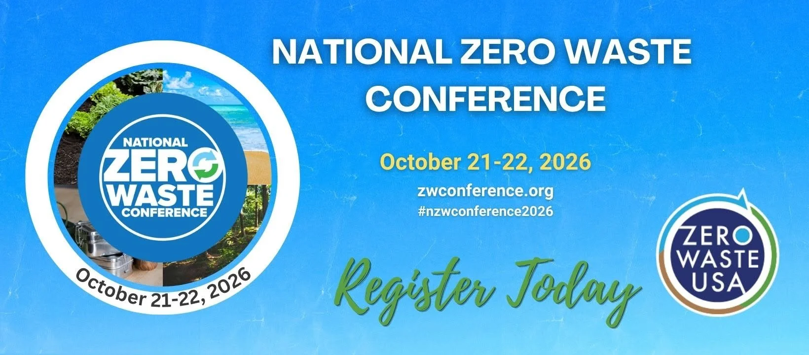 2026 National Zero Waste Conference (Oct 21-22)