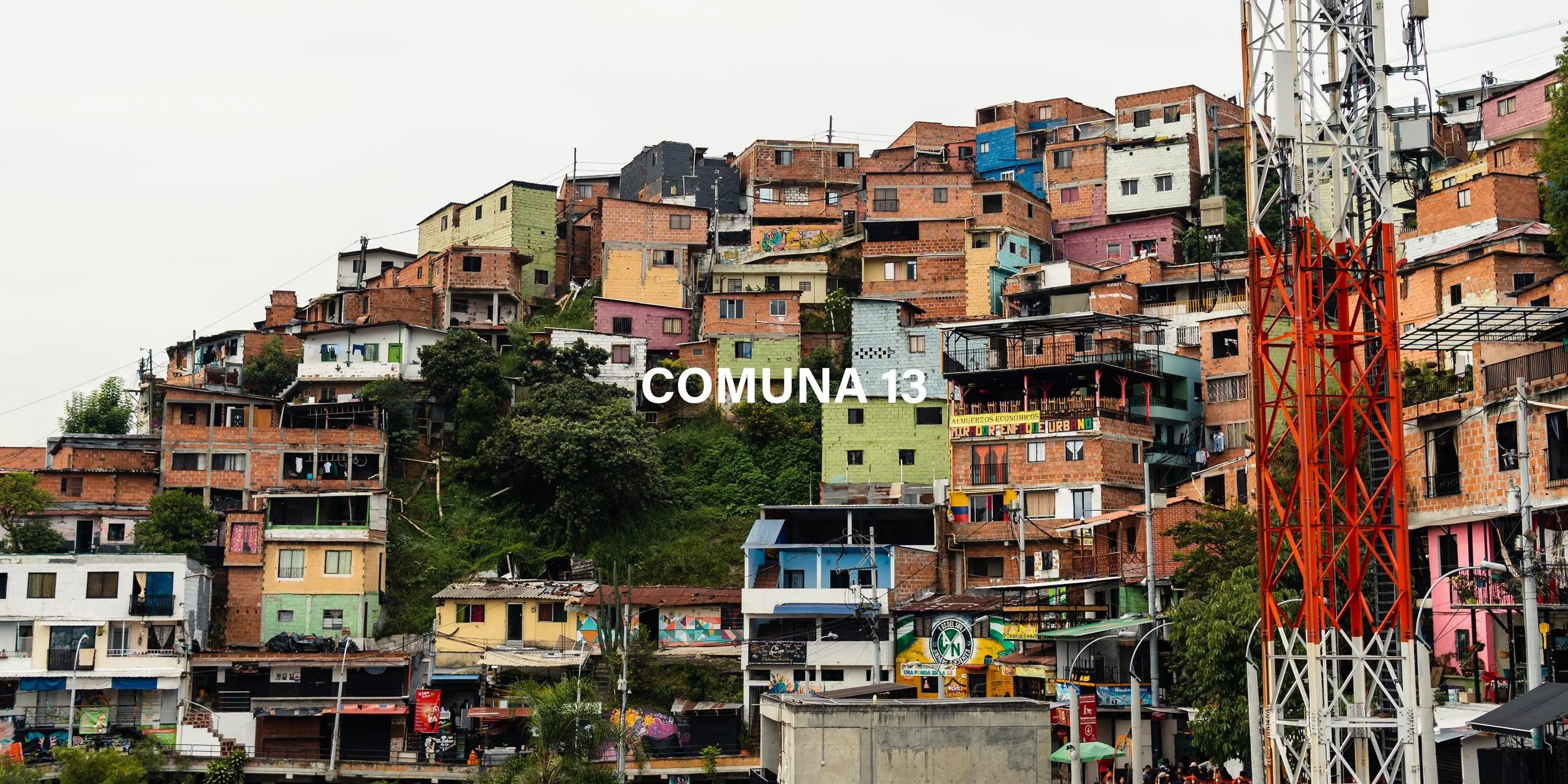 Travel Portfolio Cover for Comuna 13
