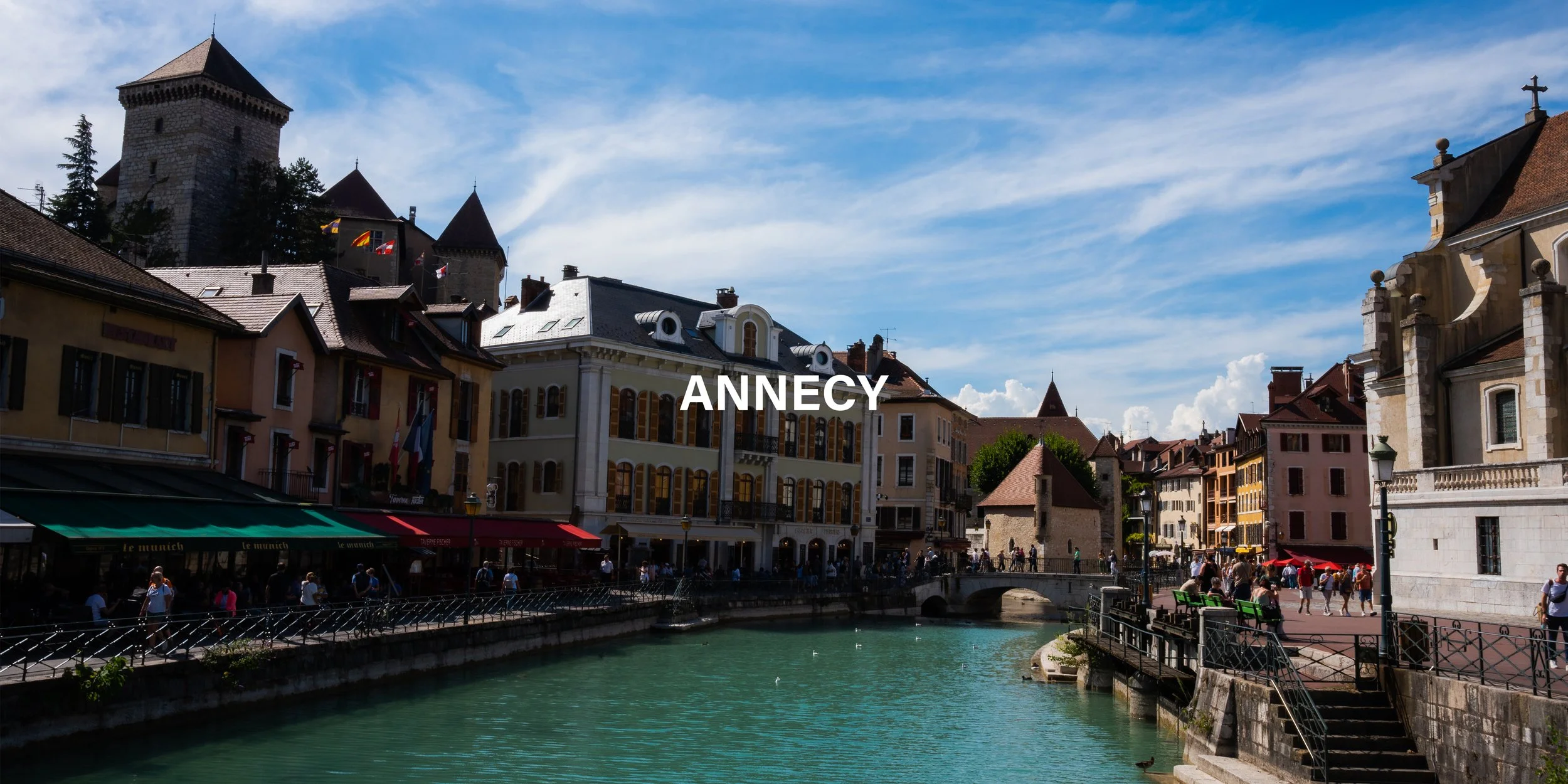 Travel Portfolio Cover for Annecy