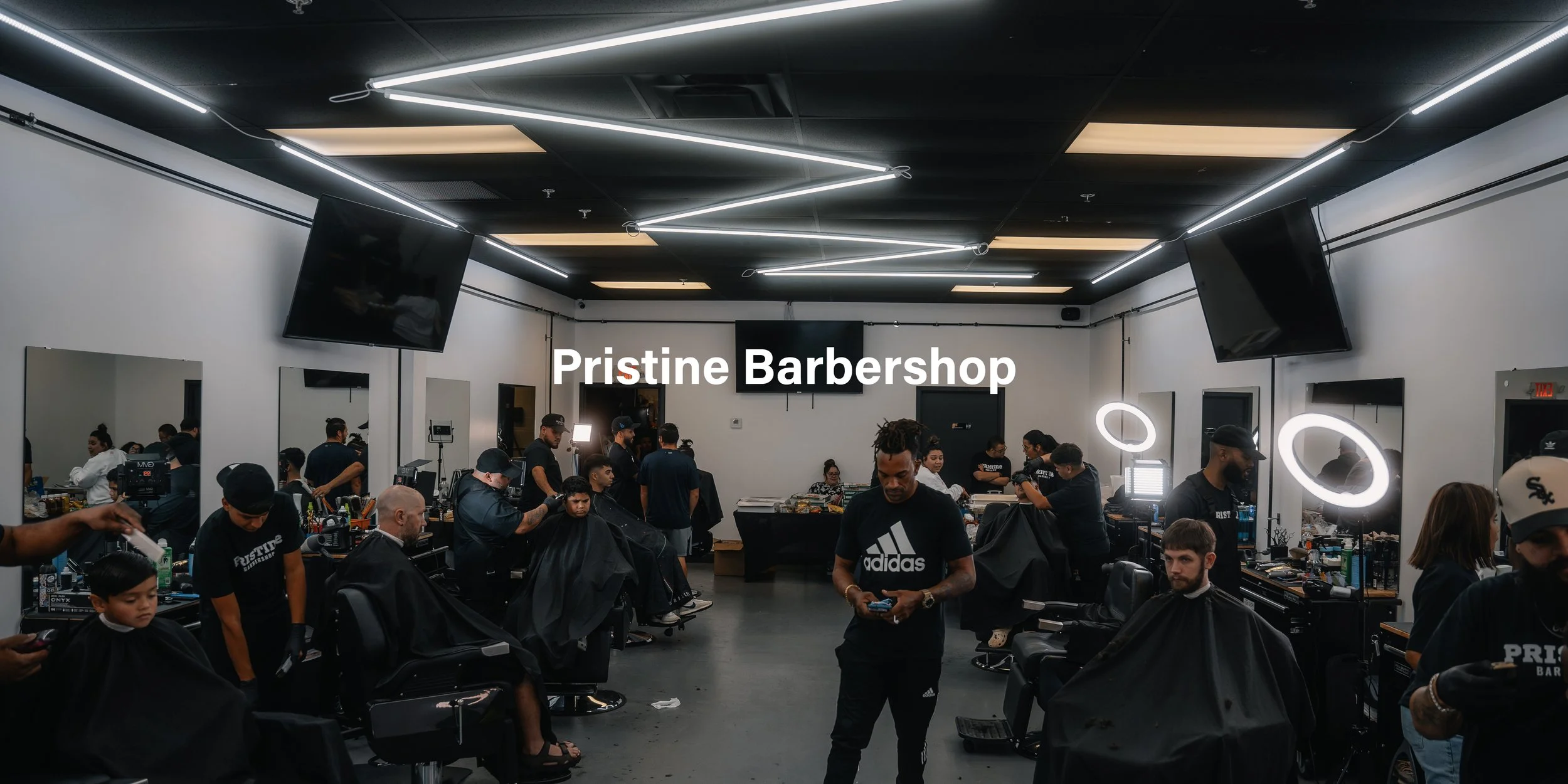 Pristine Barbershop Portfolio Cover Image