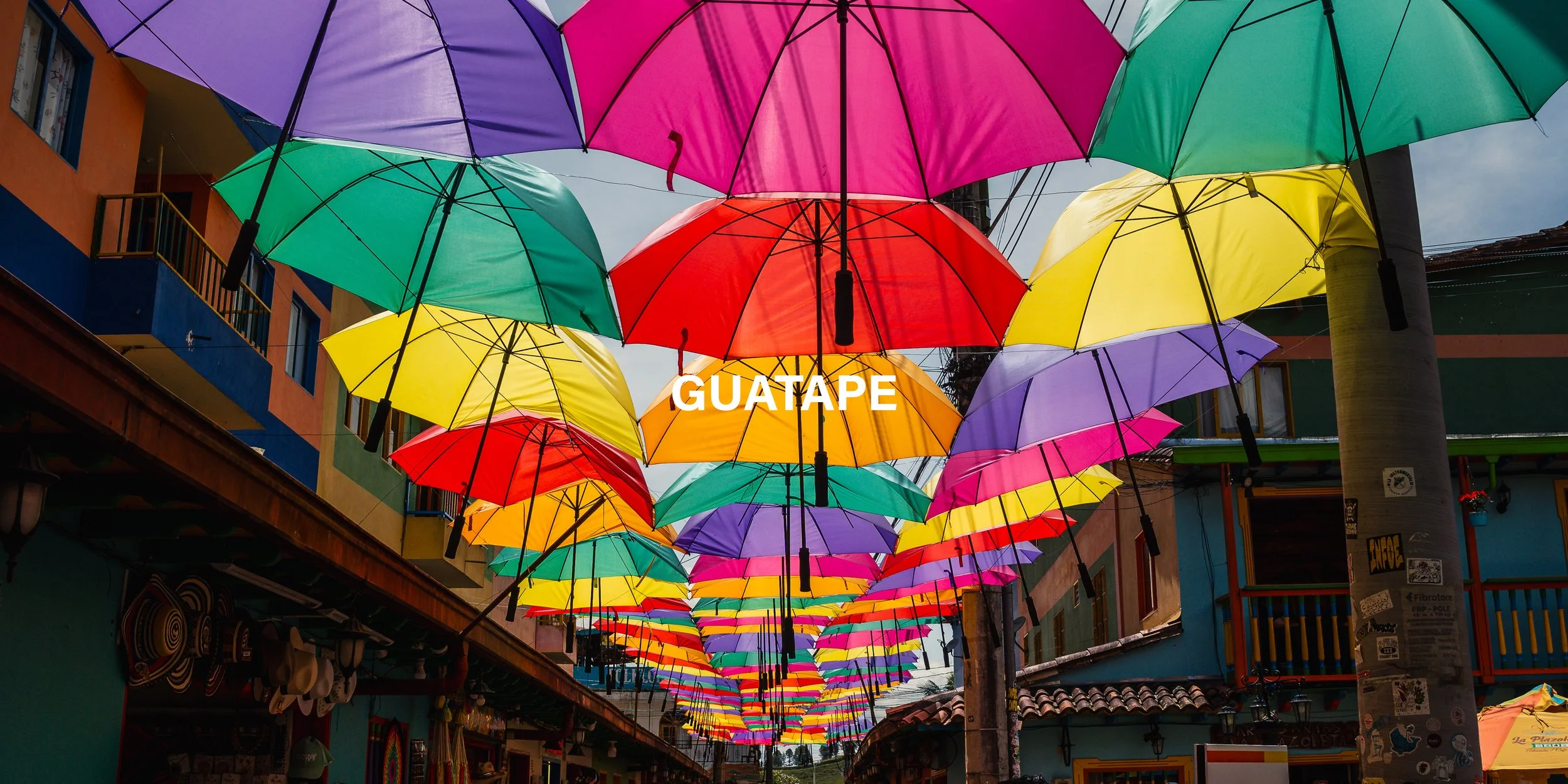 Travel Portfolio Cover for Guatape