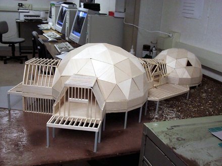 A Model Geodesic Dome Home