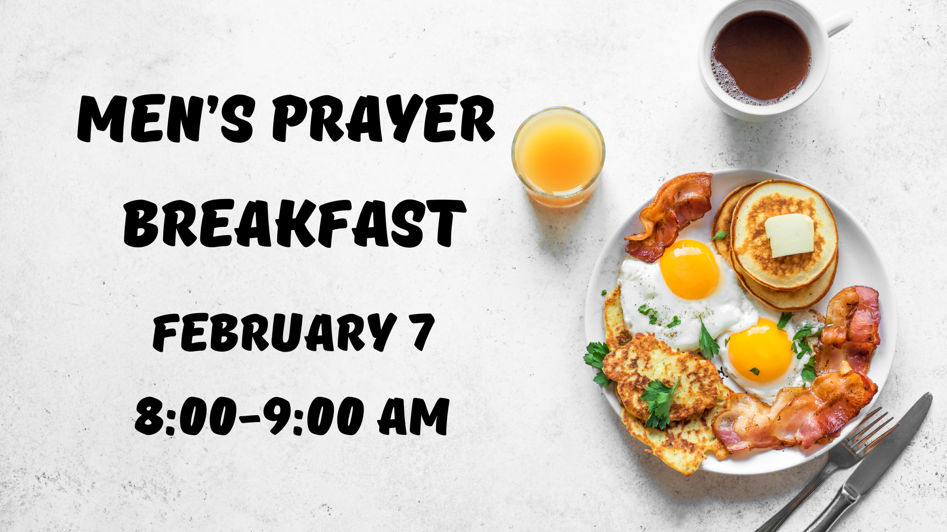 Men’s Prayer Breakfast
