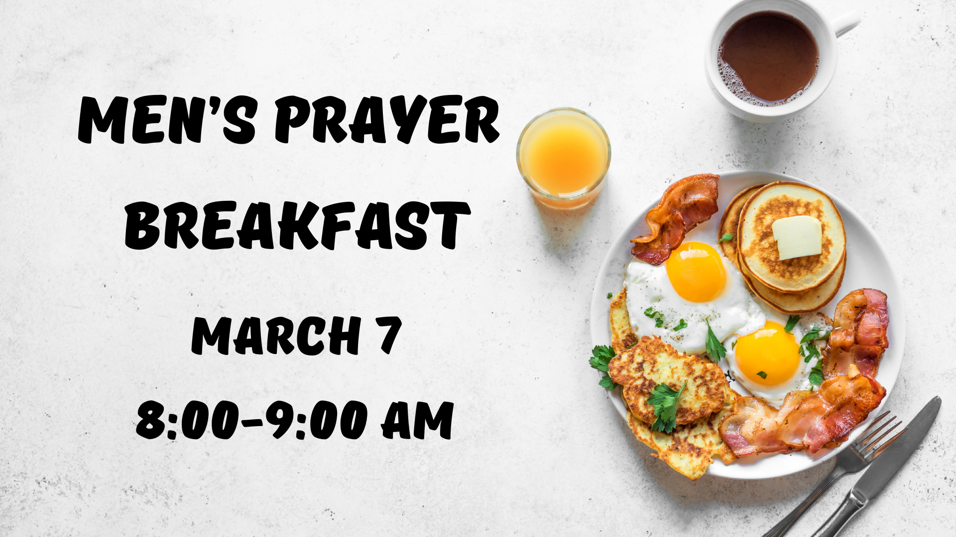 Men’s Prayer Breakfast