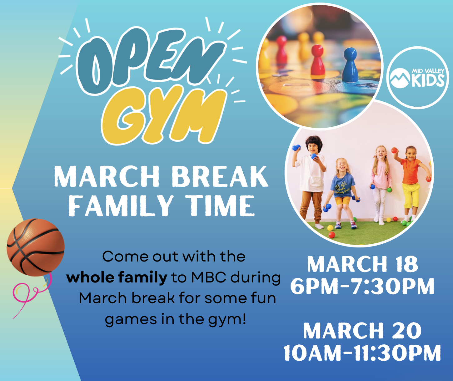 March Break Open Gym