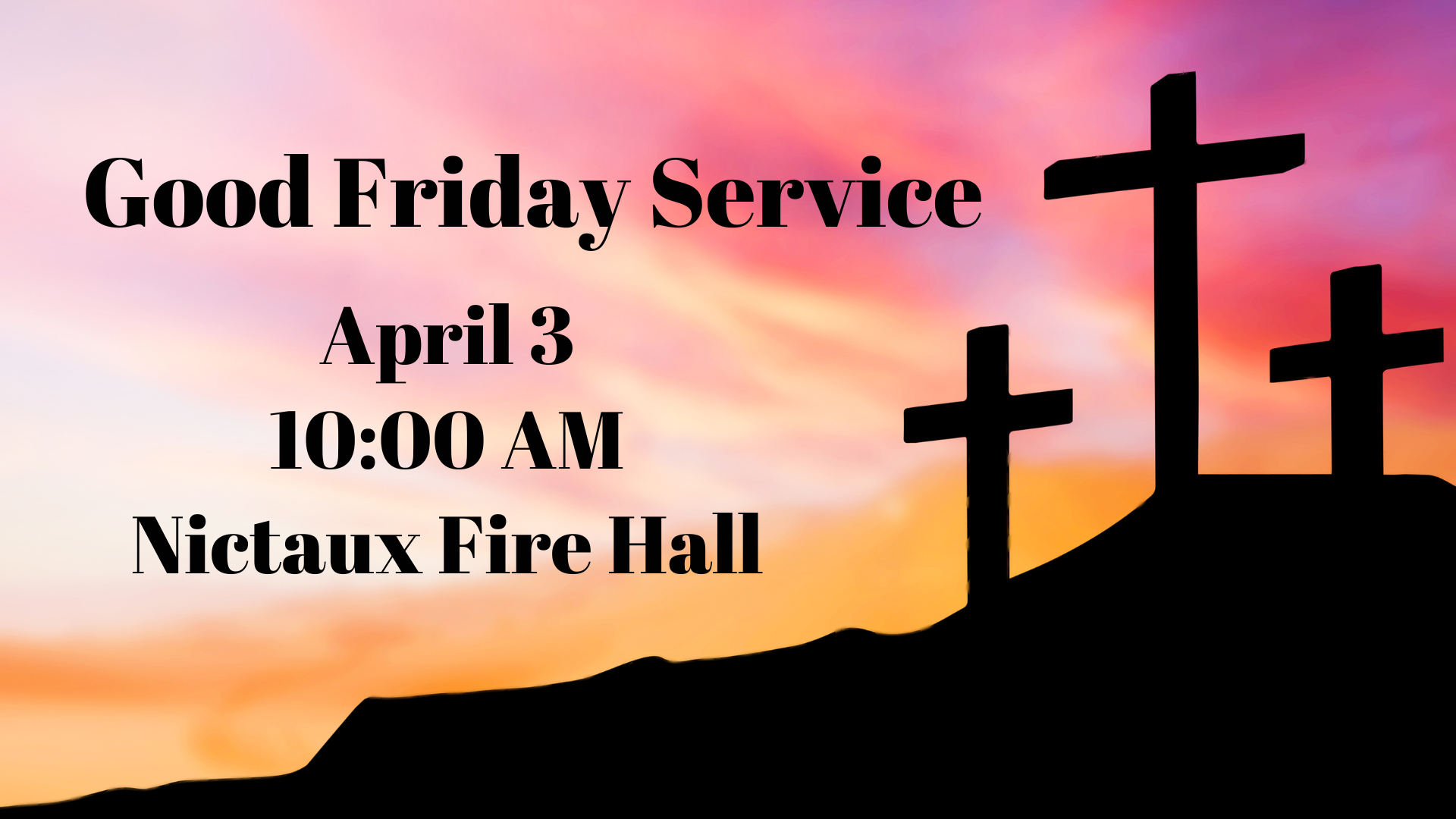 Good Friday Service