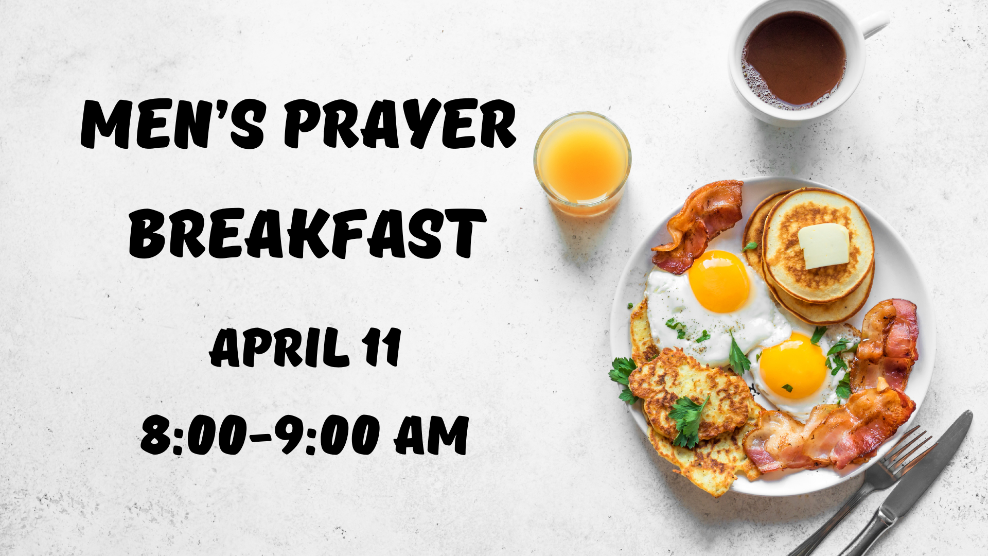 Men’s Prayer Breakfast