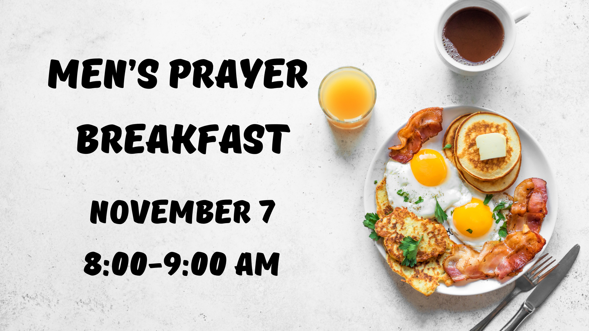 Men’s Prayer Breakfast