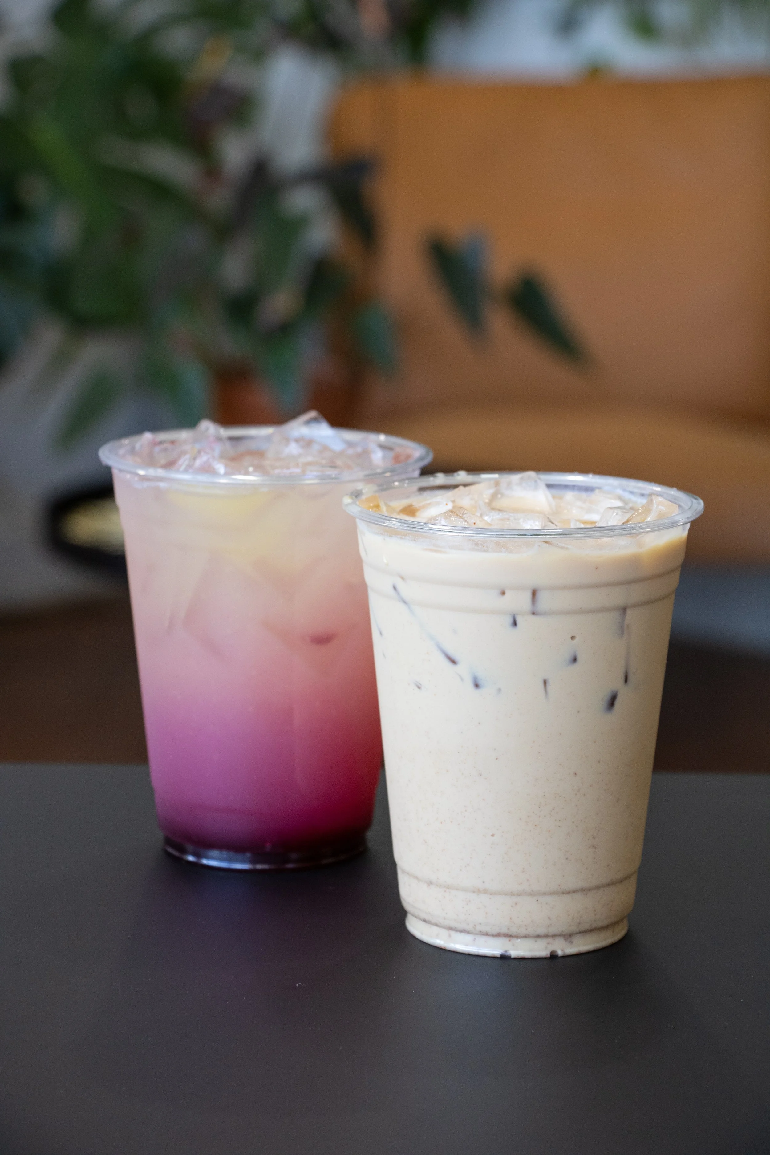 victory lap lemonade and lightning latte