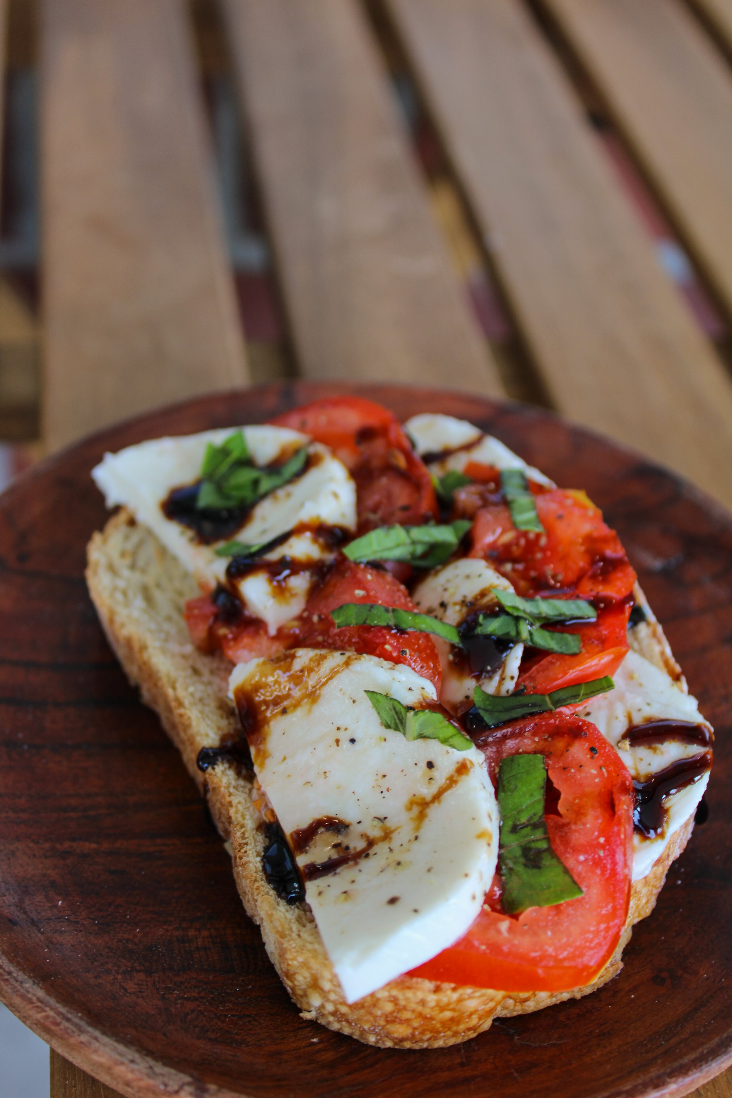 caprese toast