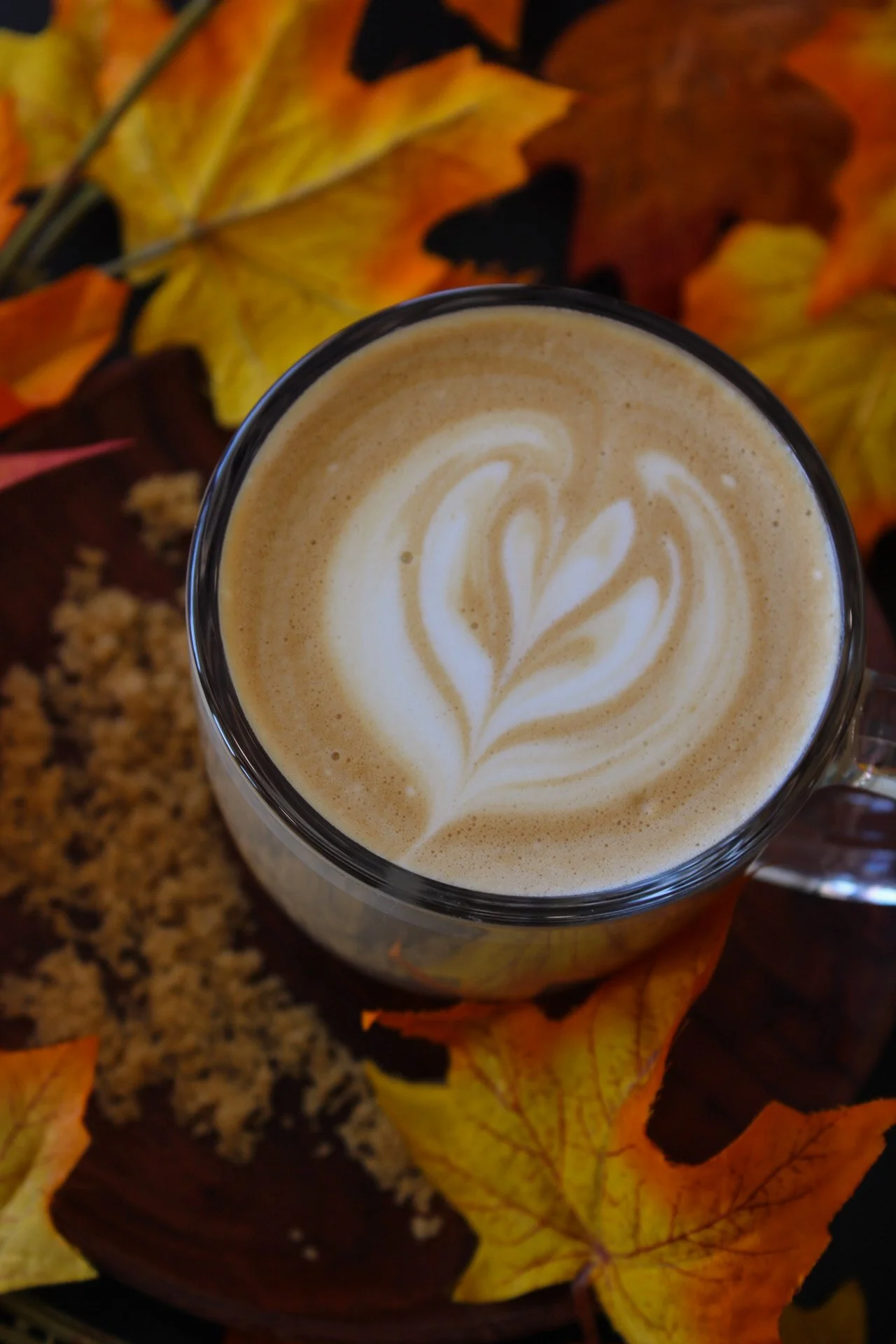 brown sugar bourbon latte