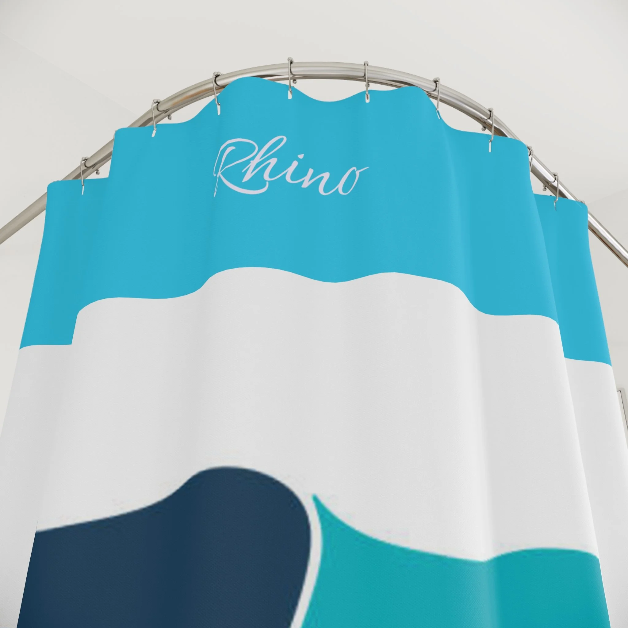 Rhino Protection Shower Curtain