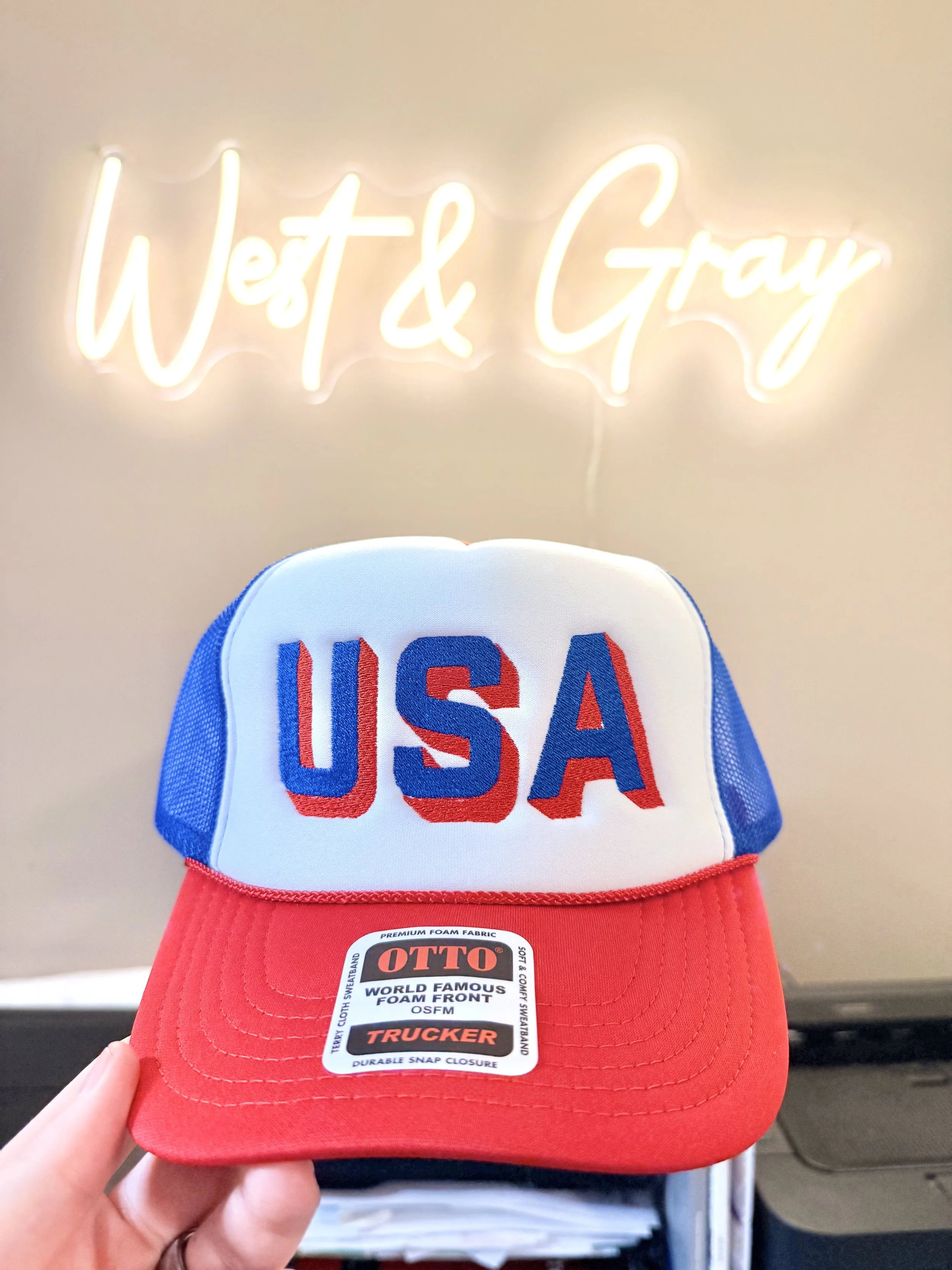 USA Foam Trucker Hat