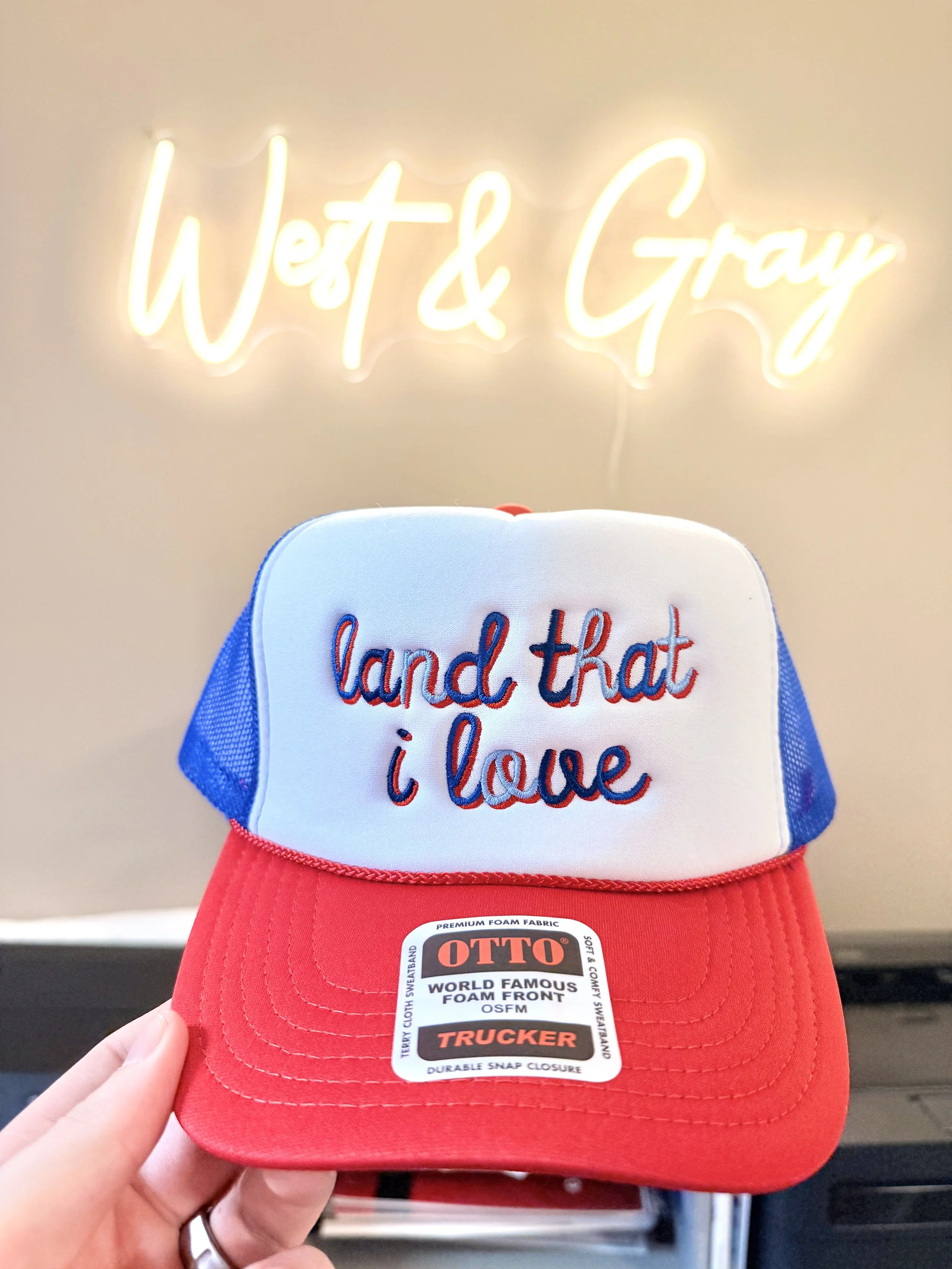 "Land That I Love" Foam Trucker Hat