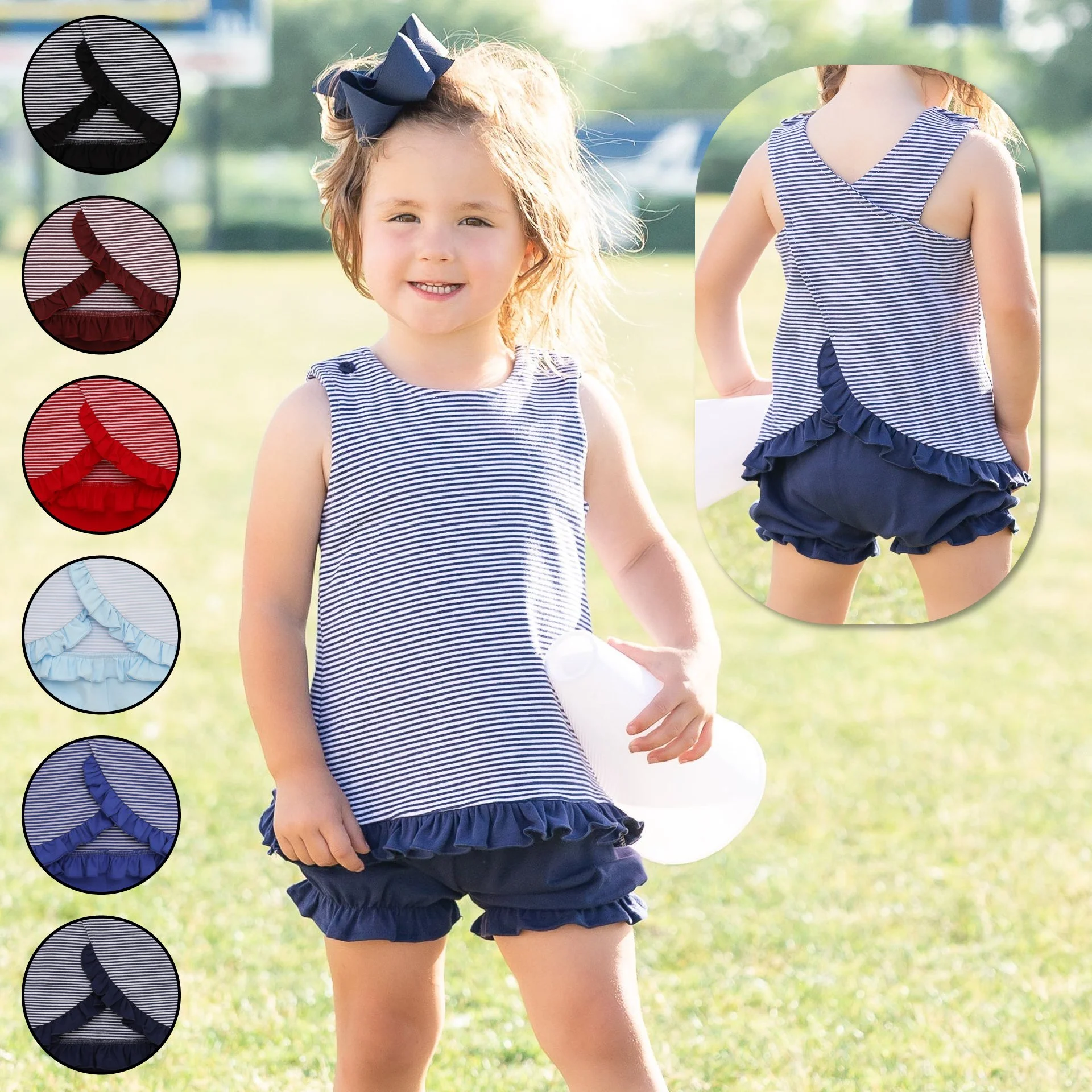 PREORDER Let's Cheer! Swing Back Bloomer Set