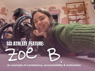 SCI Athlete Feature: Zoe B.