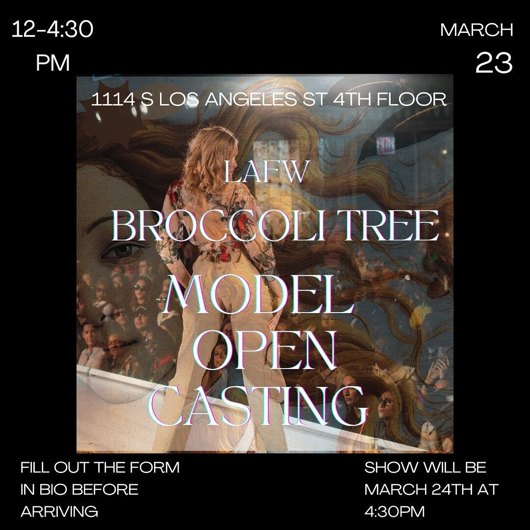 Attention all models! Here's your chance to be a part of something BIG in the fashion world. Our upcoming street wear brand is set to take the scene by storm, and we're looking for the best of the best to showcase our unique designs. Join us at the c