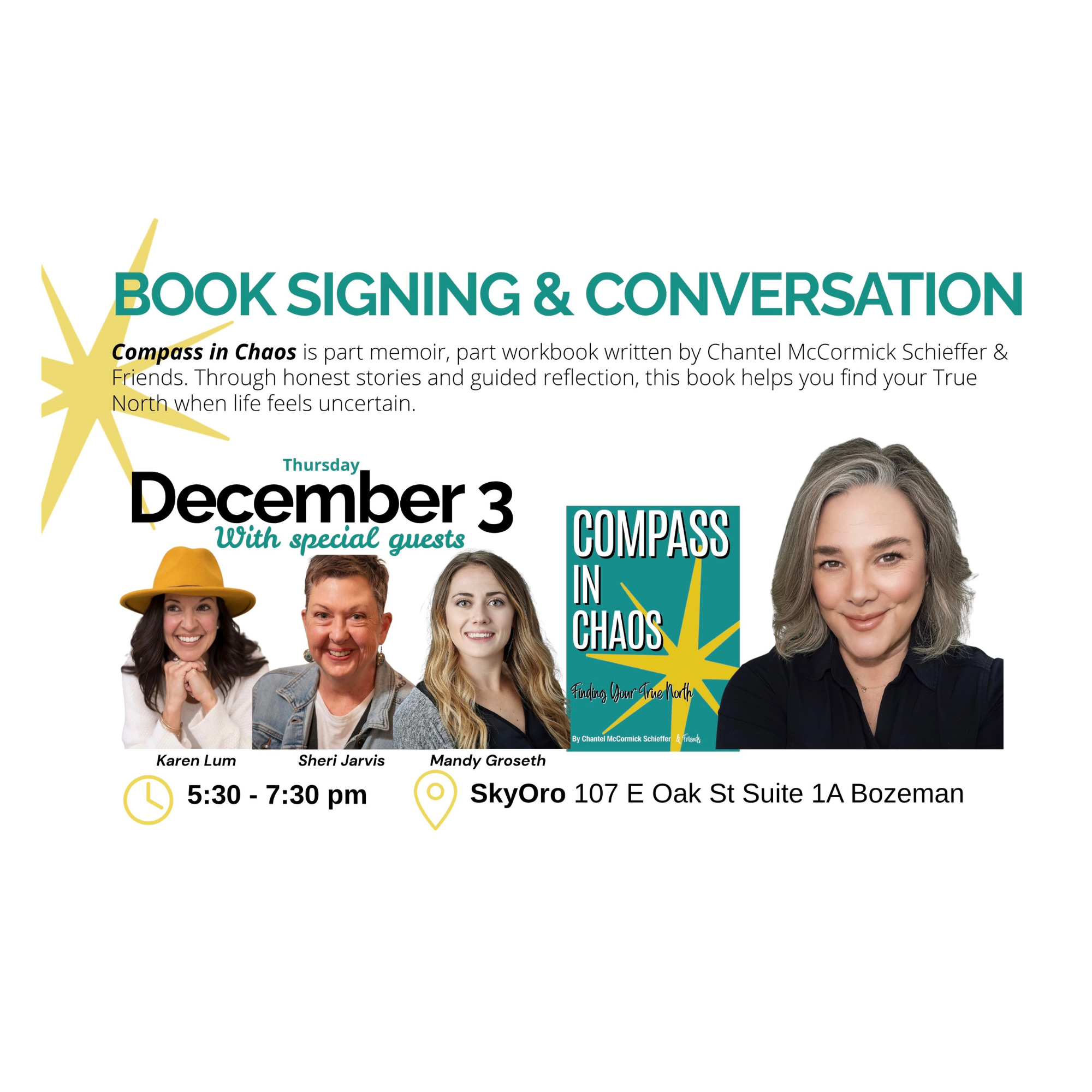 Compass in Chaos Book Event with Chantel Schieffer