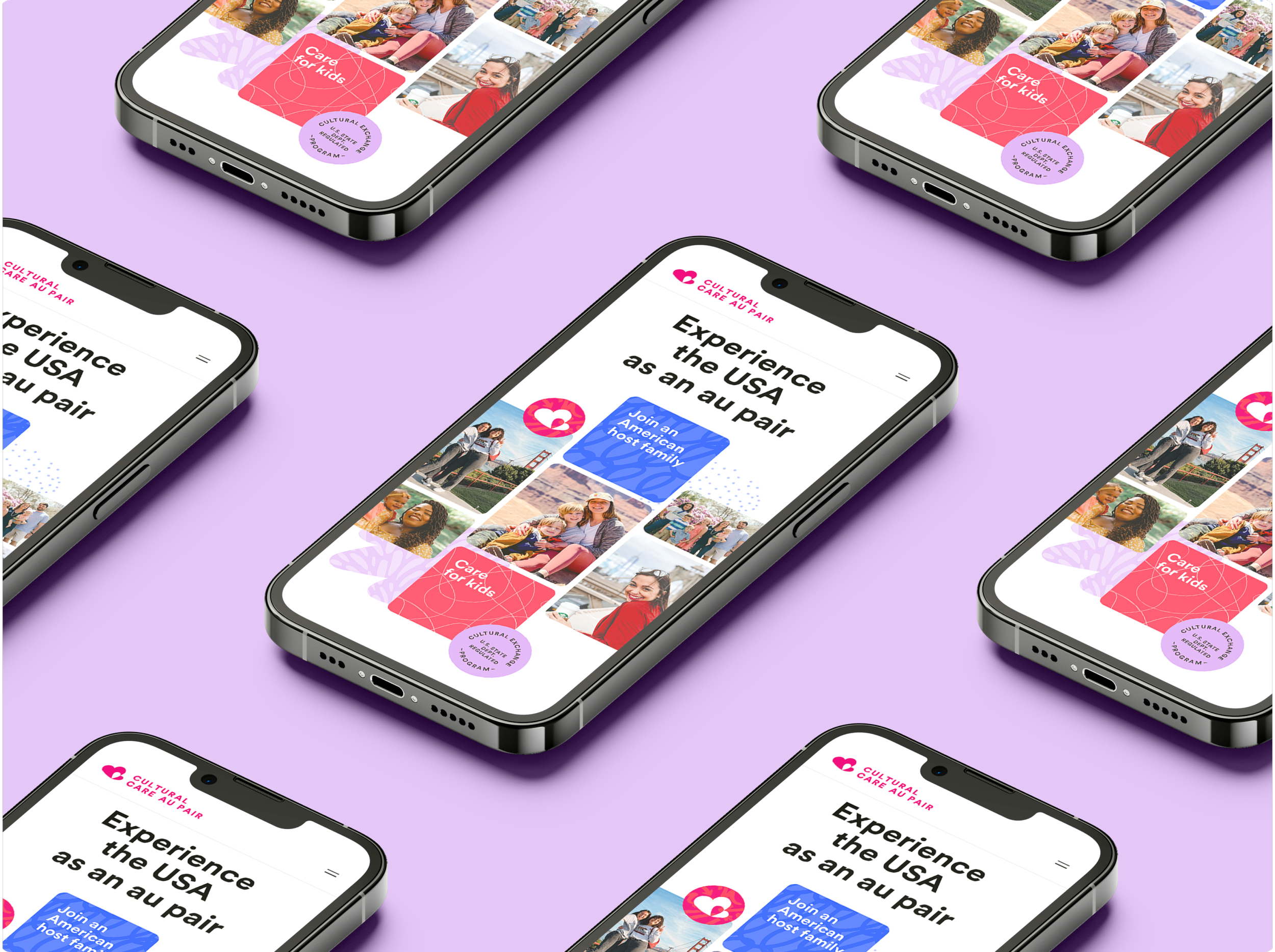 Au pair recruitment website