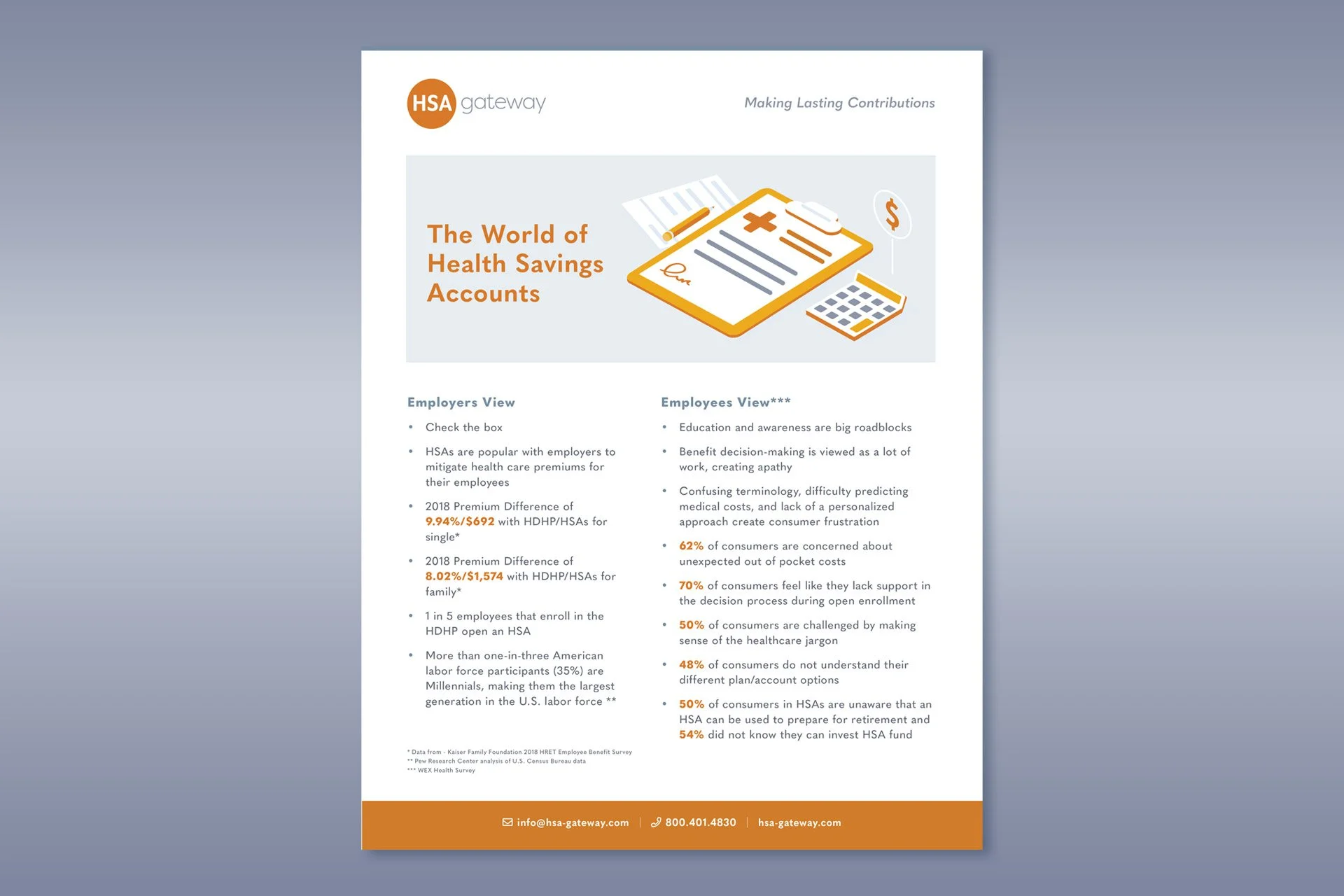 World of health savings flyer