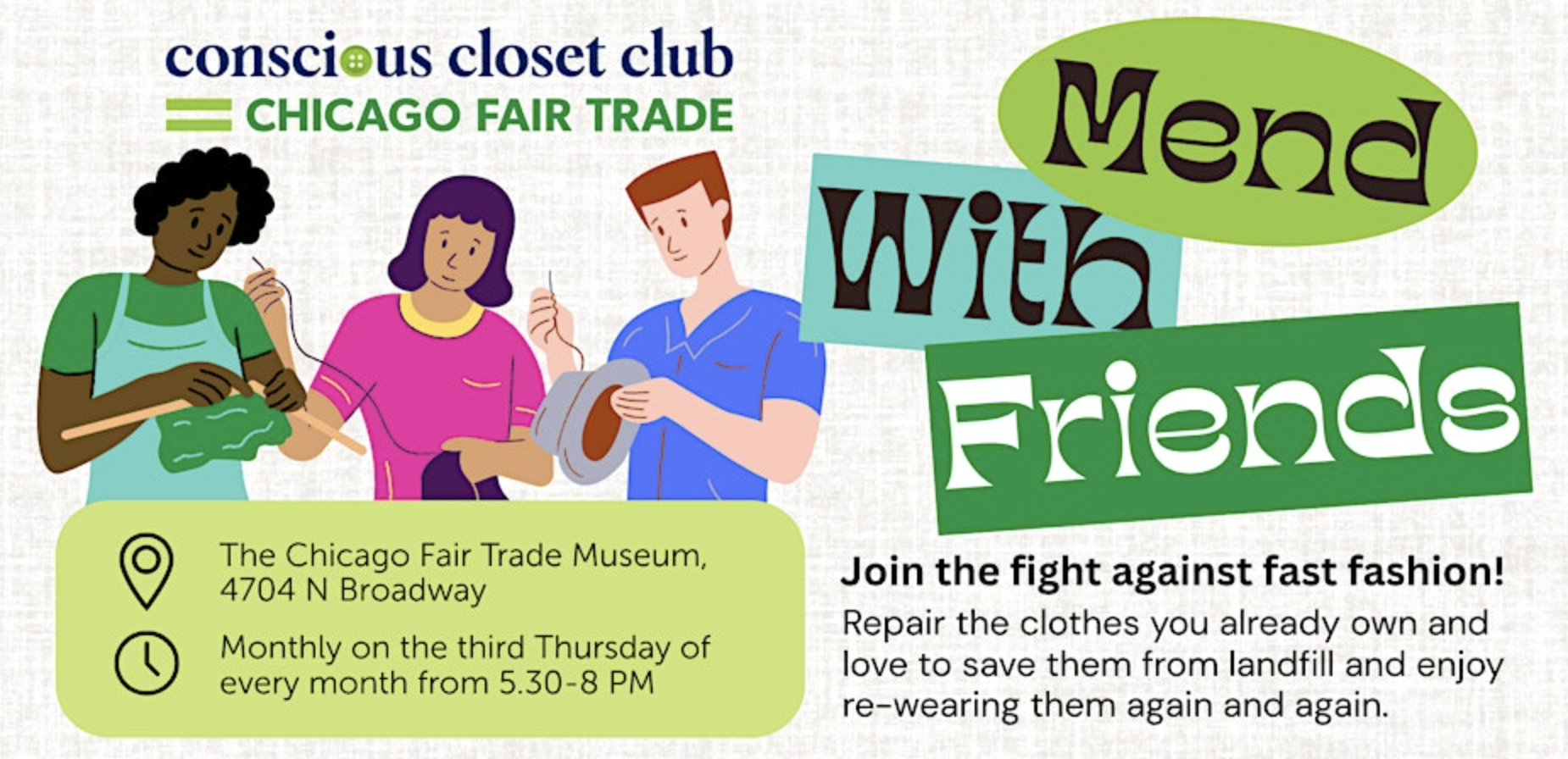 Mend with Friends: A Community Repair Workshop