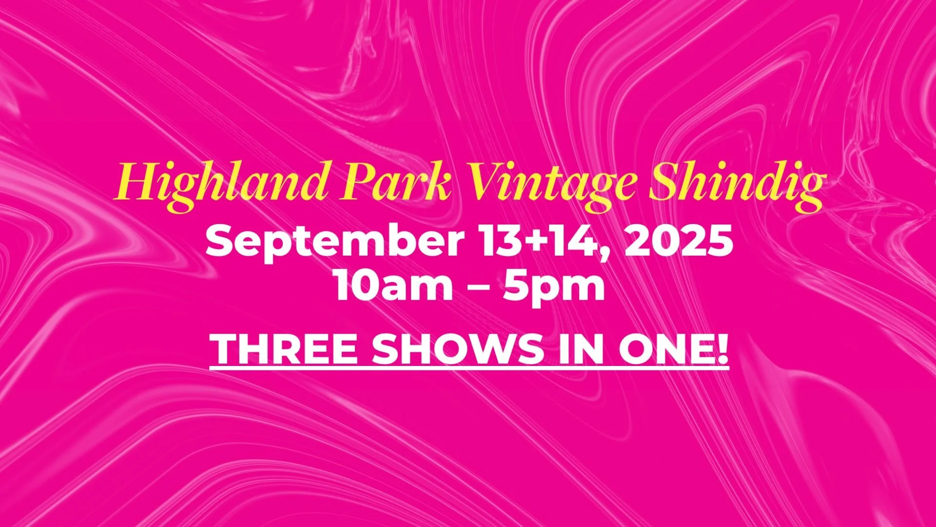Randolph Street Market: Highland Park Shindig