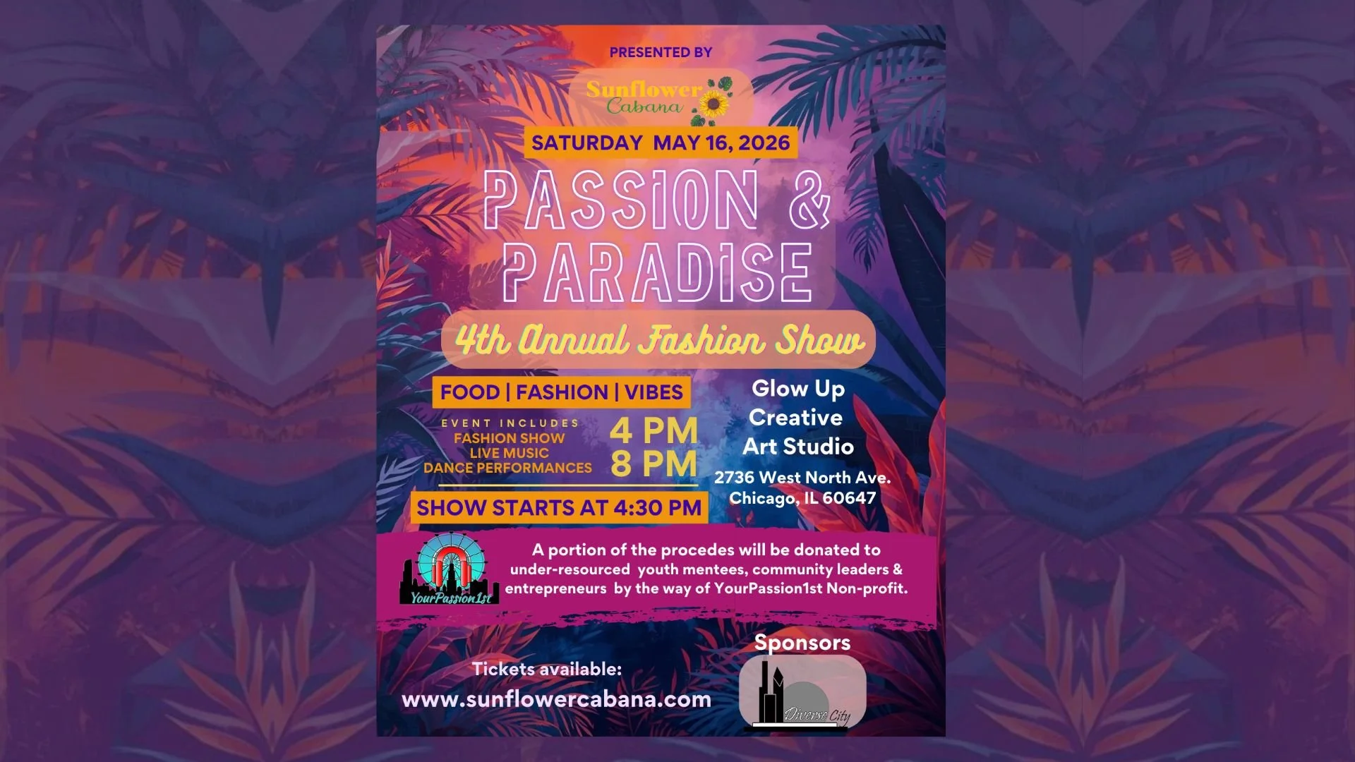 Passion &amp; Paradise- 4th Annual Fashion Experience