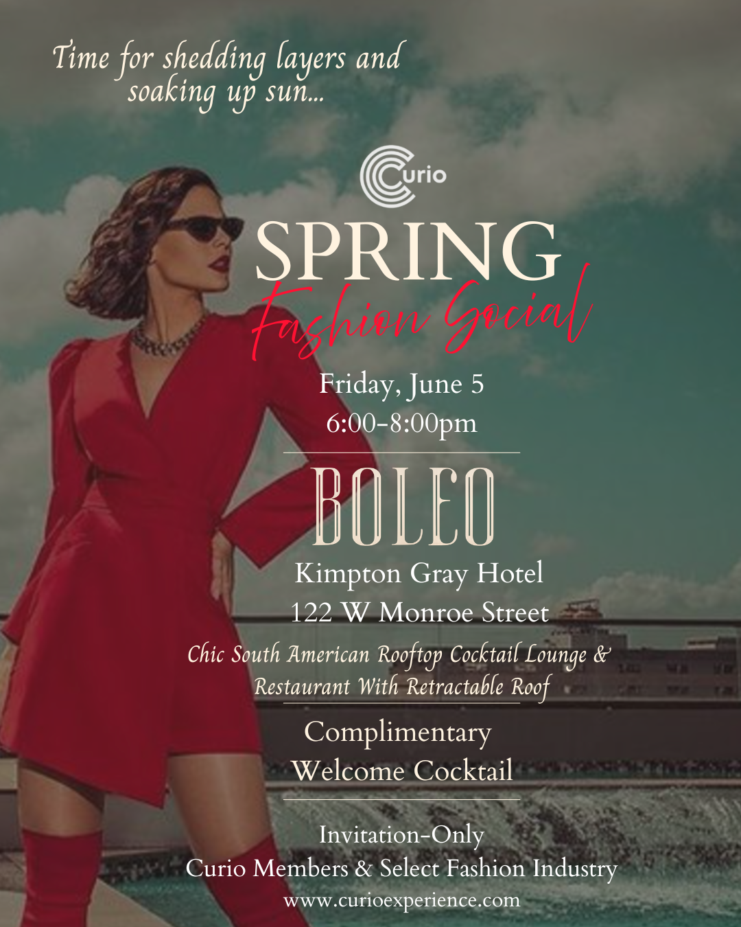 Curio x Boleo Spring Fashion Social