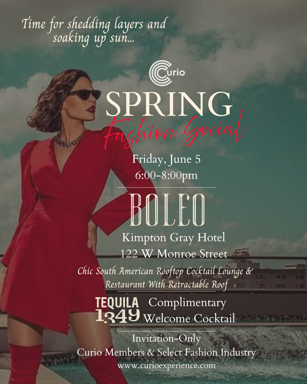 The Curio x Boleo Spring Fashion Social