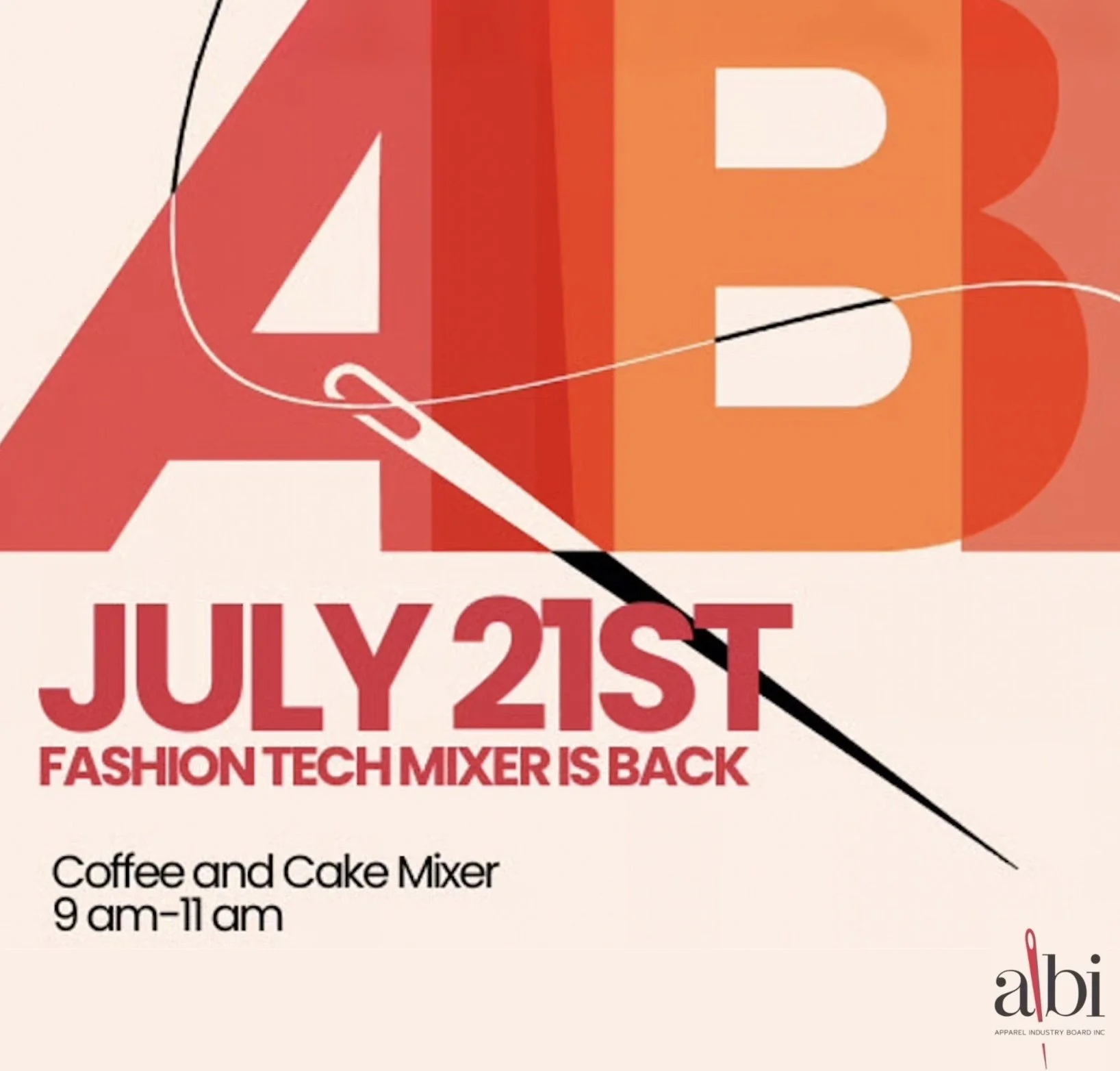 Chicago's Second Fashion Tech Meetup - Coffee & Cake Mixer